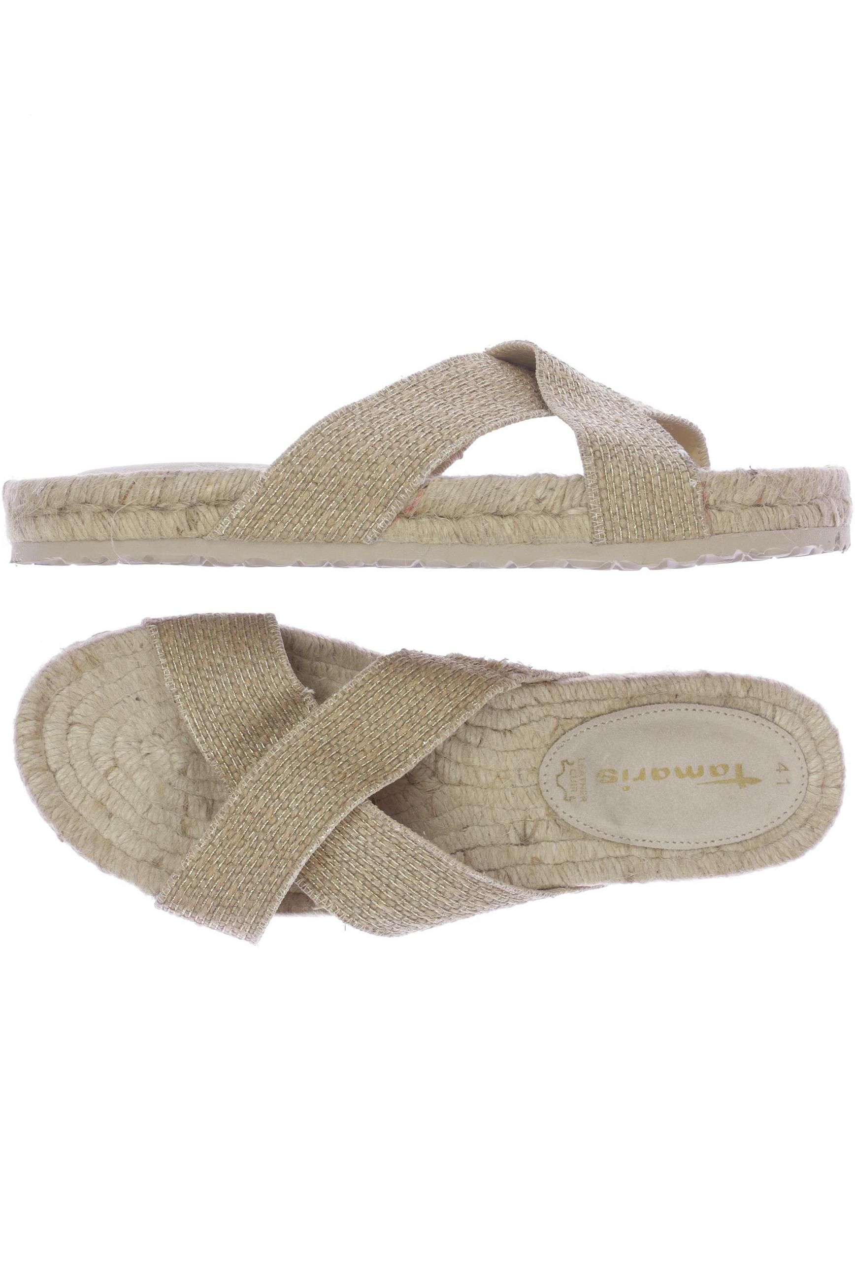 

Tamaris Damen Sandale, beige, Gr. 41