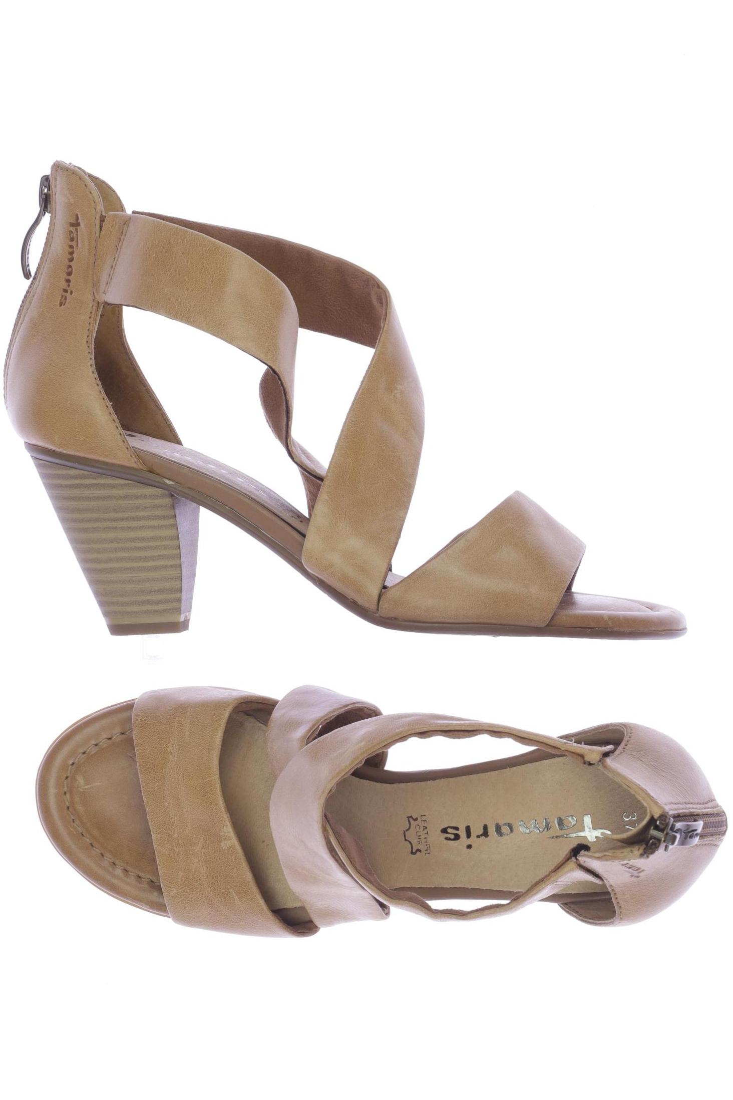 

Tamaris Damen Sandale, beige, Gr. 37