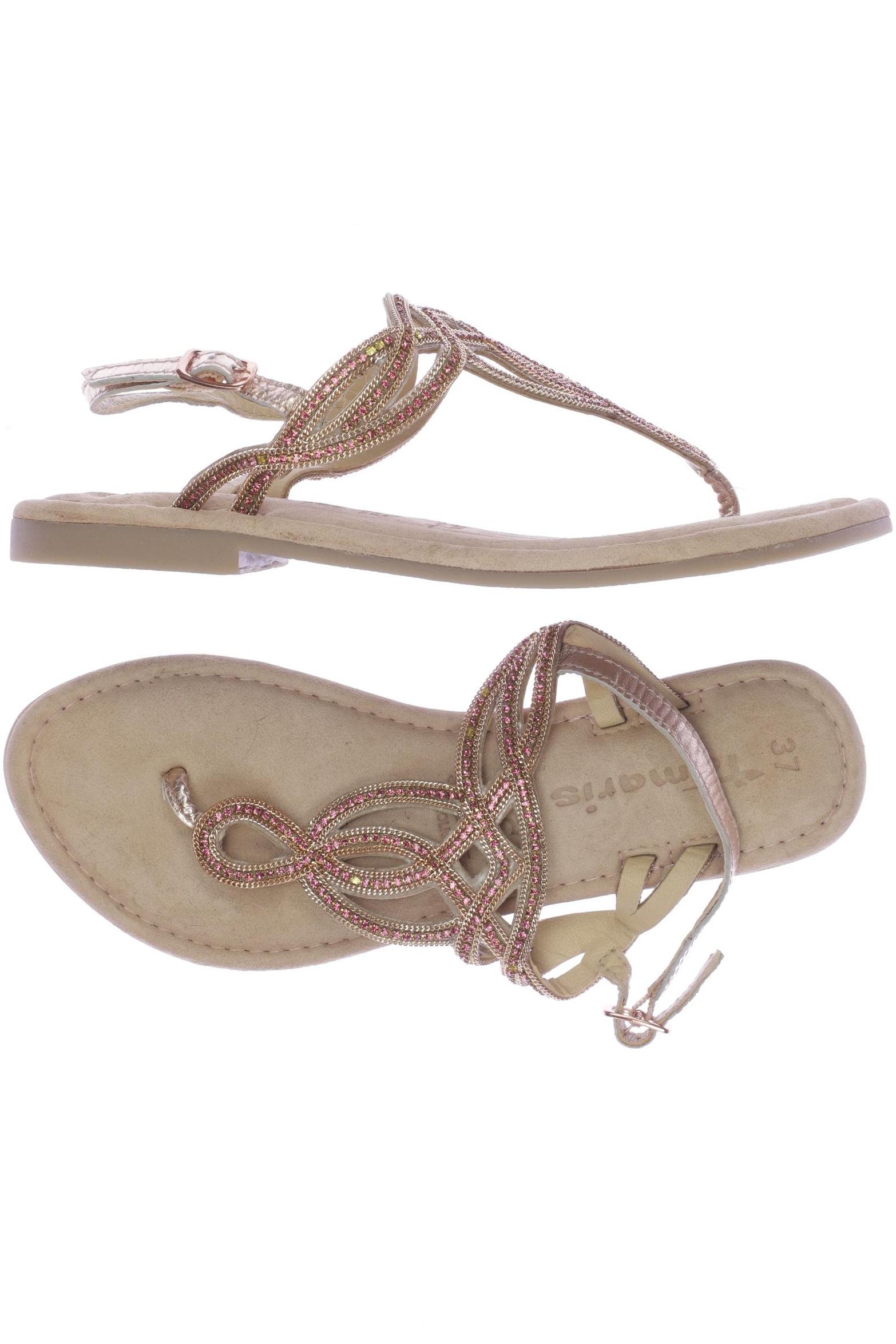 

Tamaris Damen Sandale, beige, Gr. 37