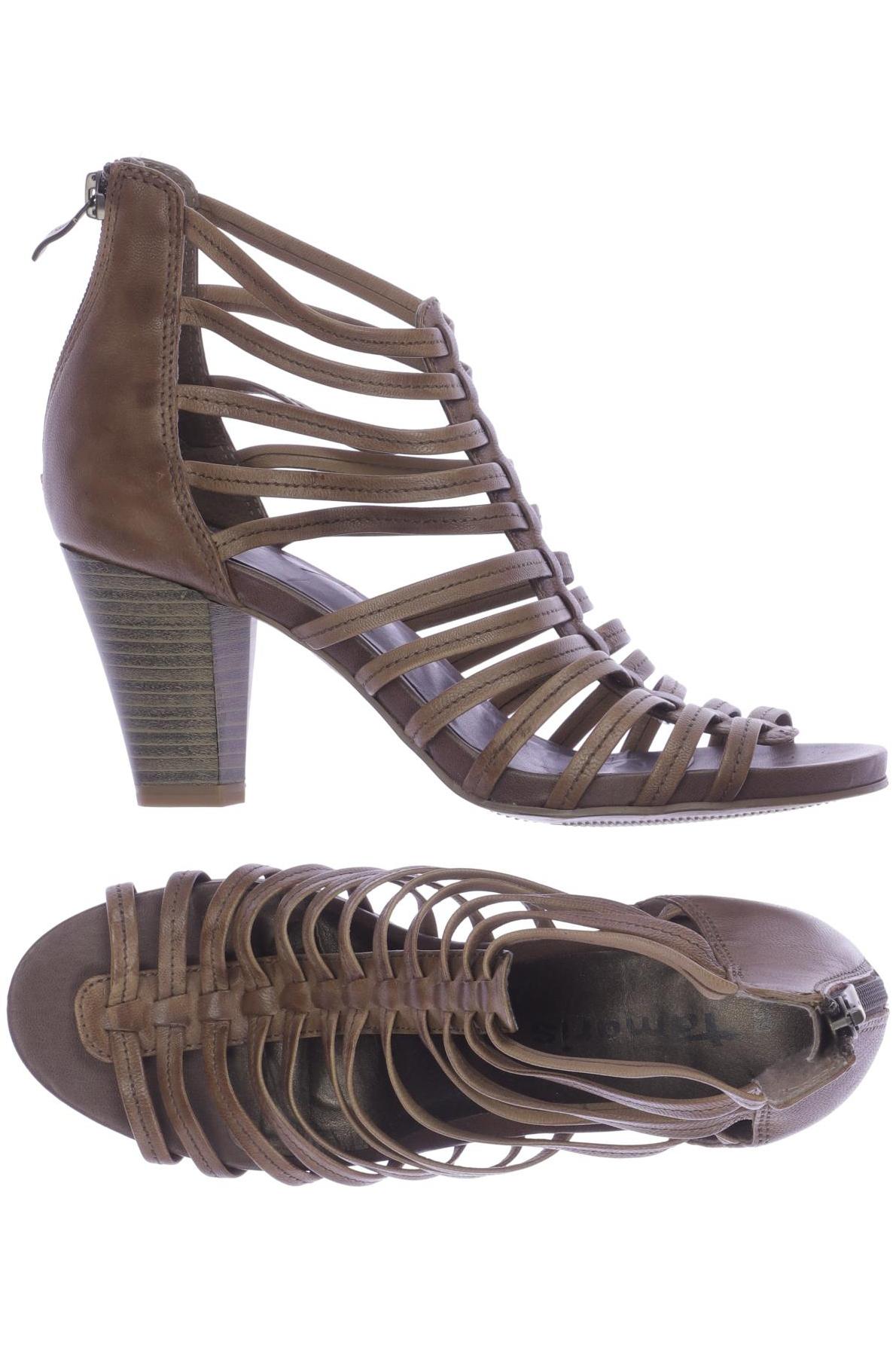 

Tamaris Damen Sandale, beige, Gr. 39