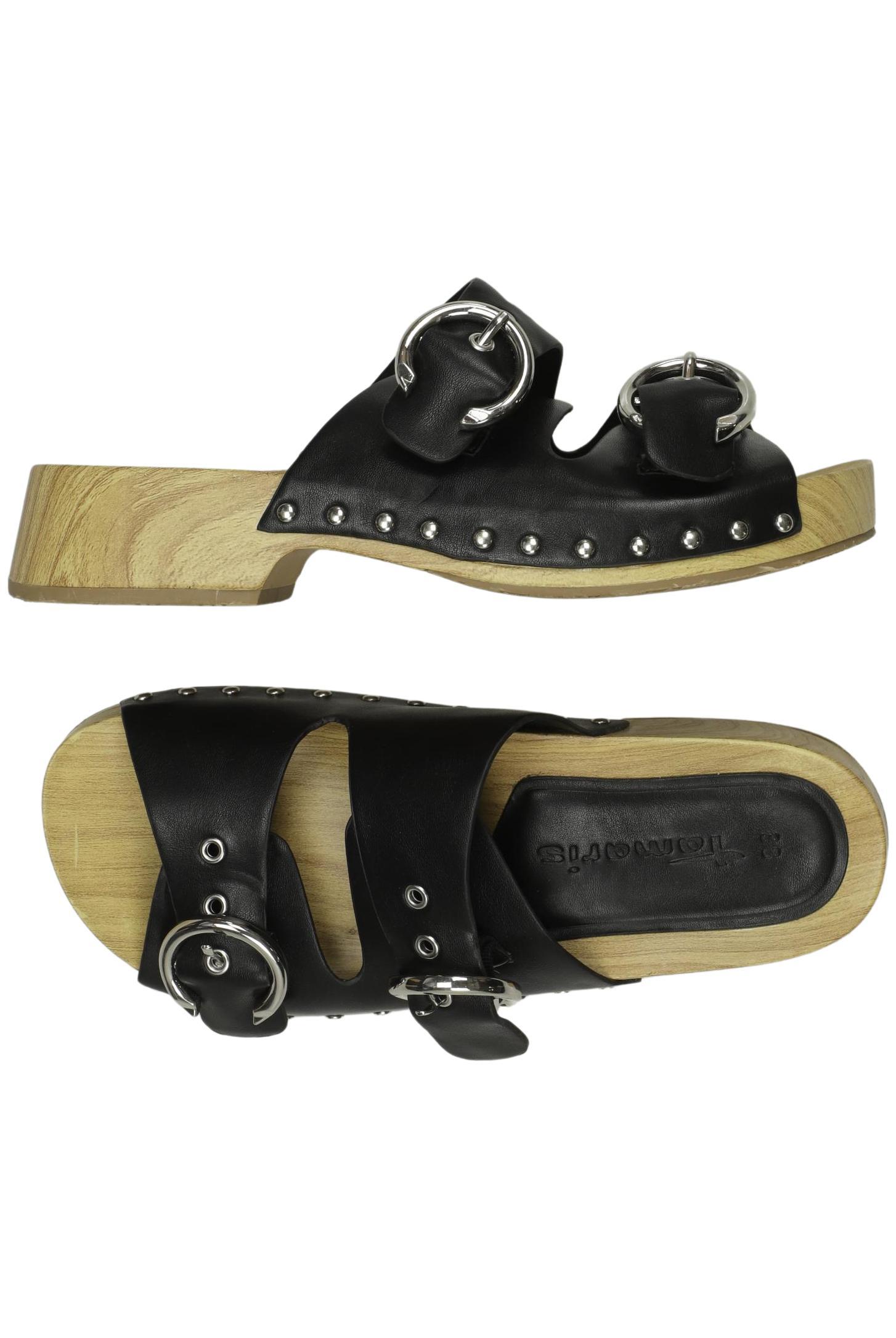 

Tamaris Damen Sandale, schwarz, Gr. 38