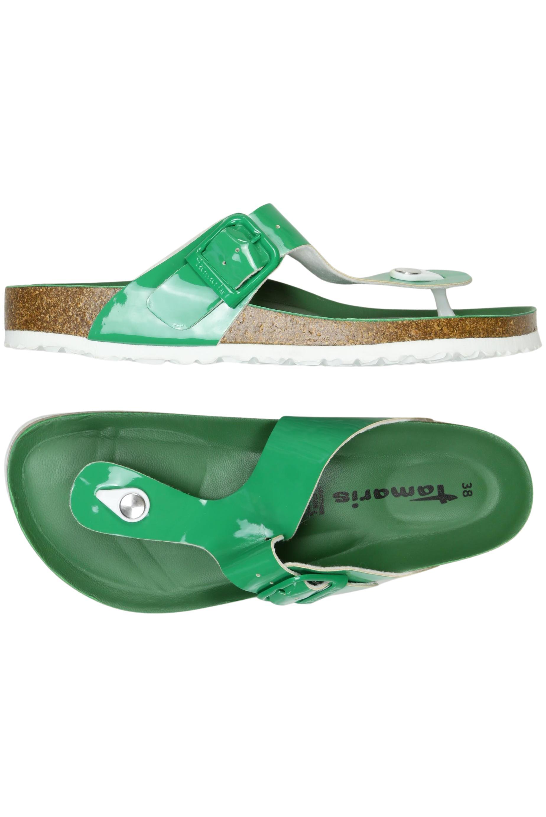 

Tamaris Damen Sandale, grün, Gr. 38