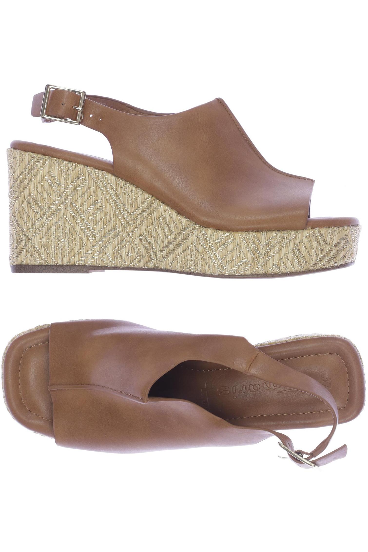 

Tamaris Damen Sandale, braun, Gr. 37