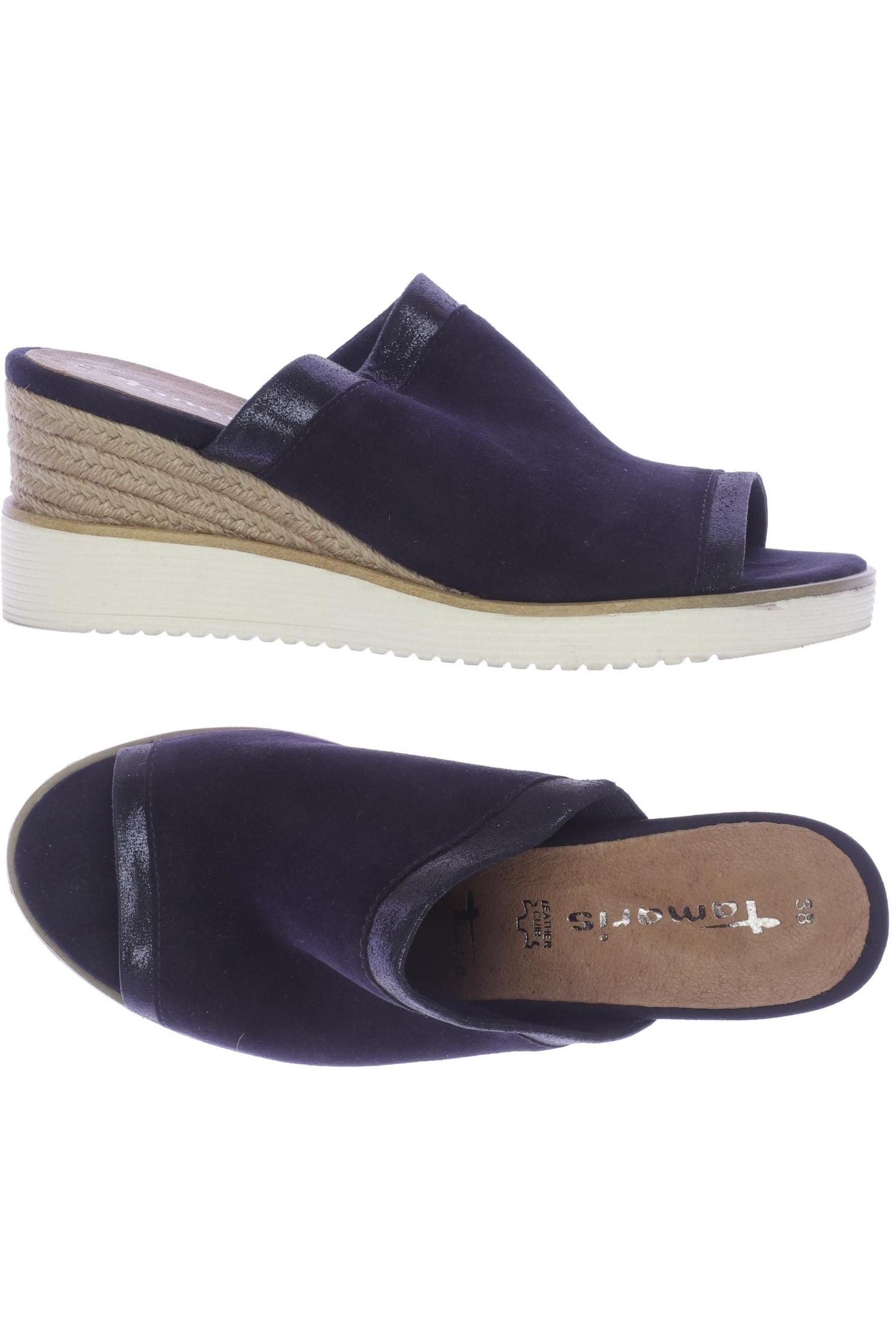 

Tamaris Damen Sandale, marineblau, Gr. 38