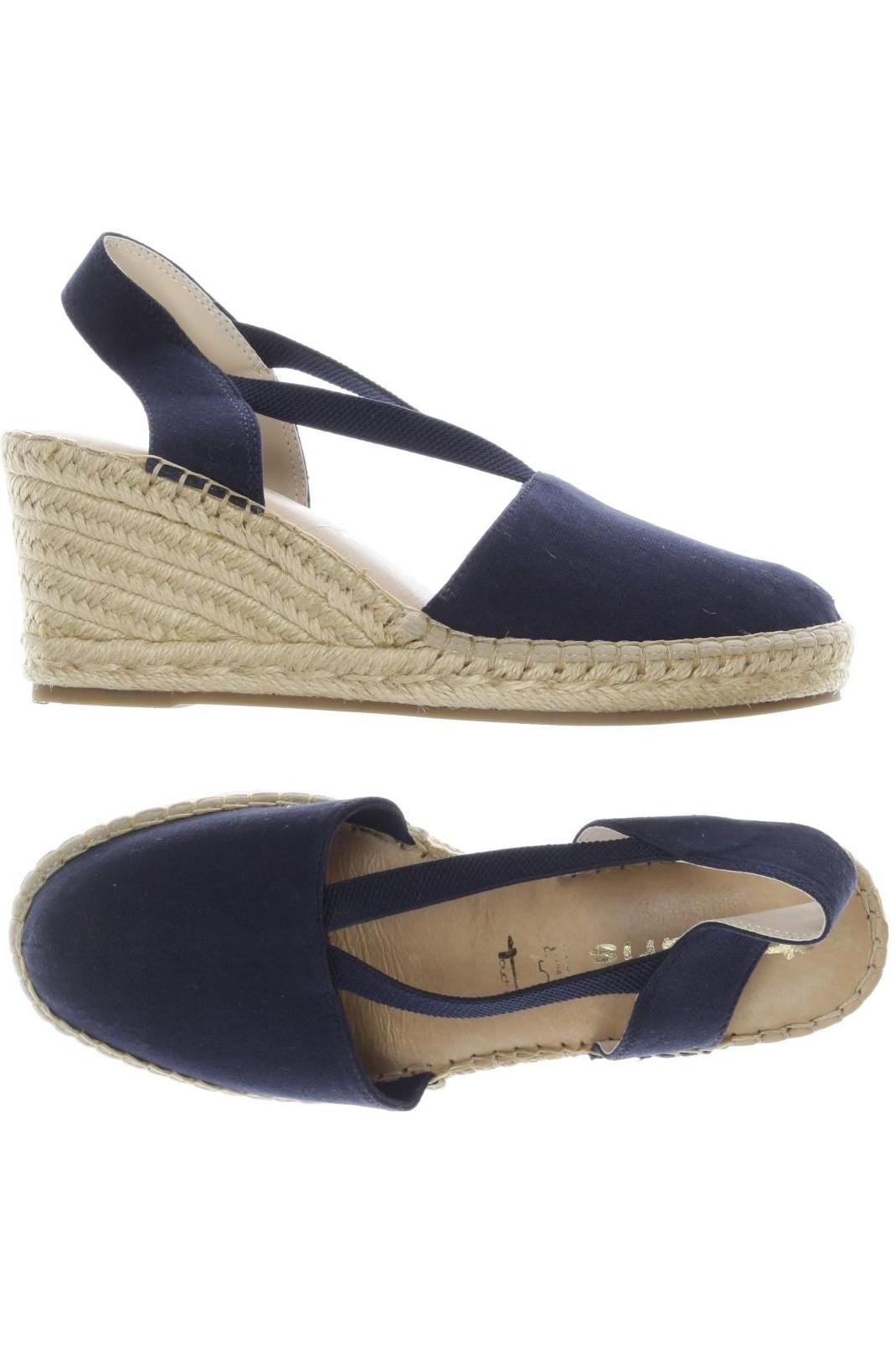 

Tamaris Damen Sandale, marineblau, Gr. 38