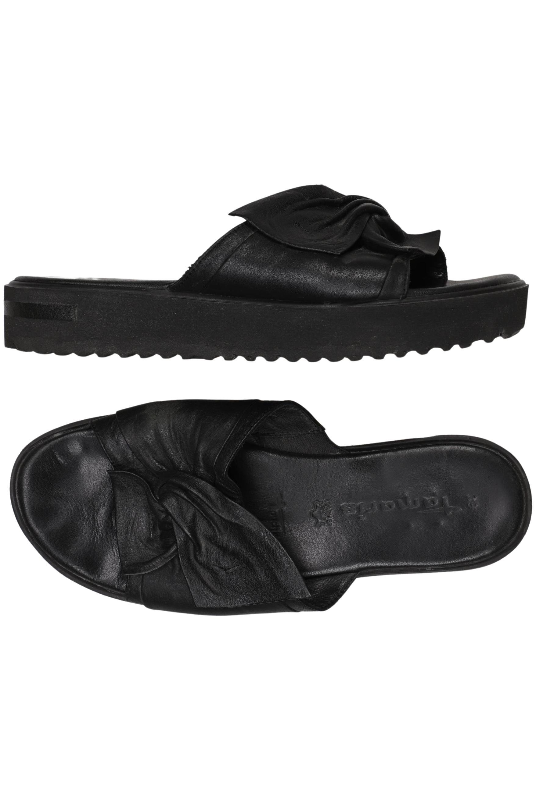 

Tamaris Damen Sandale, schwarz, Gr. 39