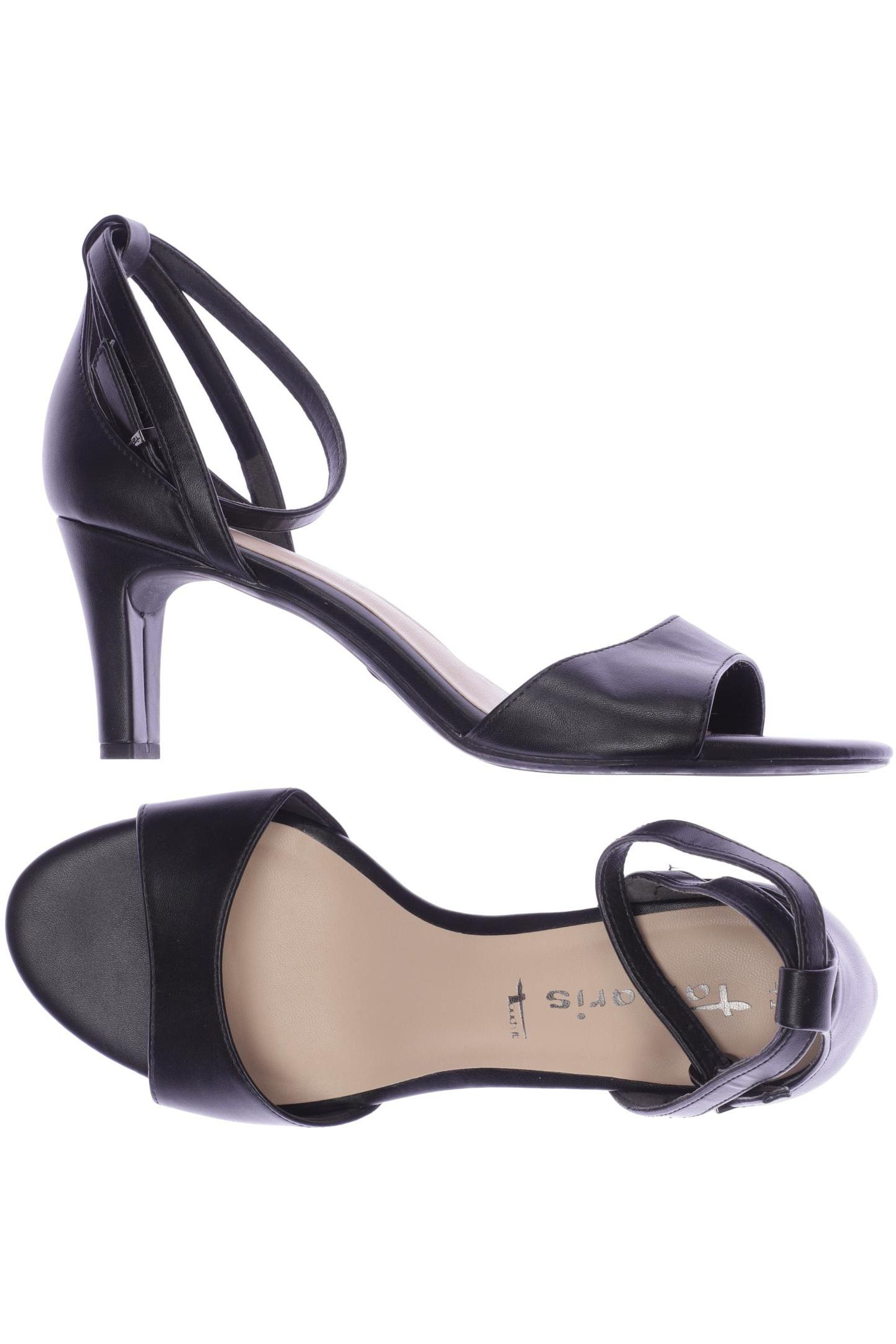

Tamaris Damen Sandale, schwarz, Gr. 41