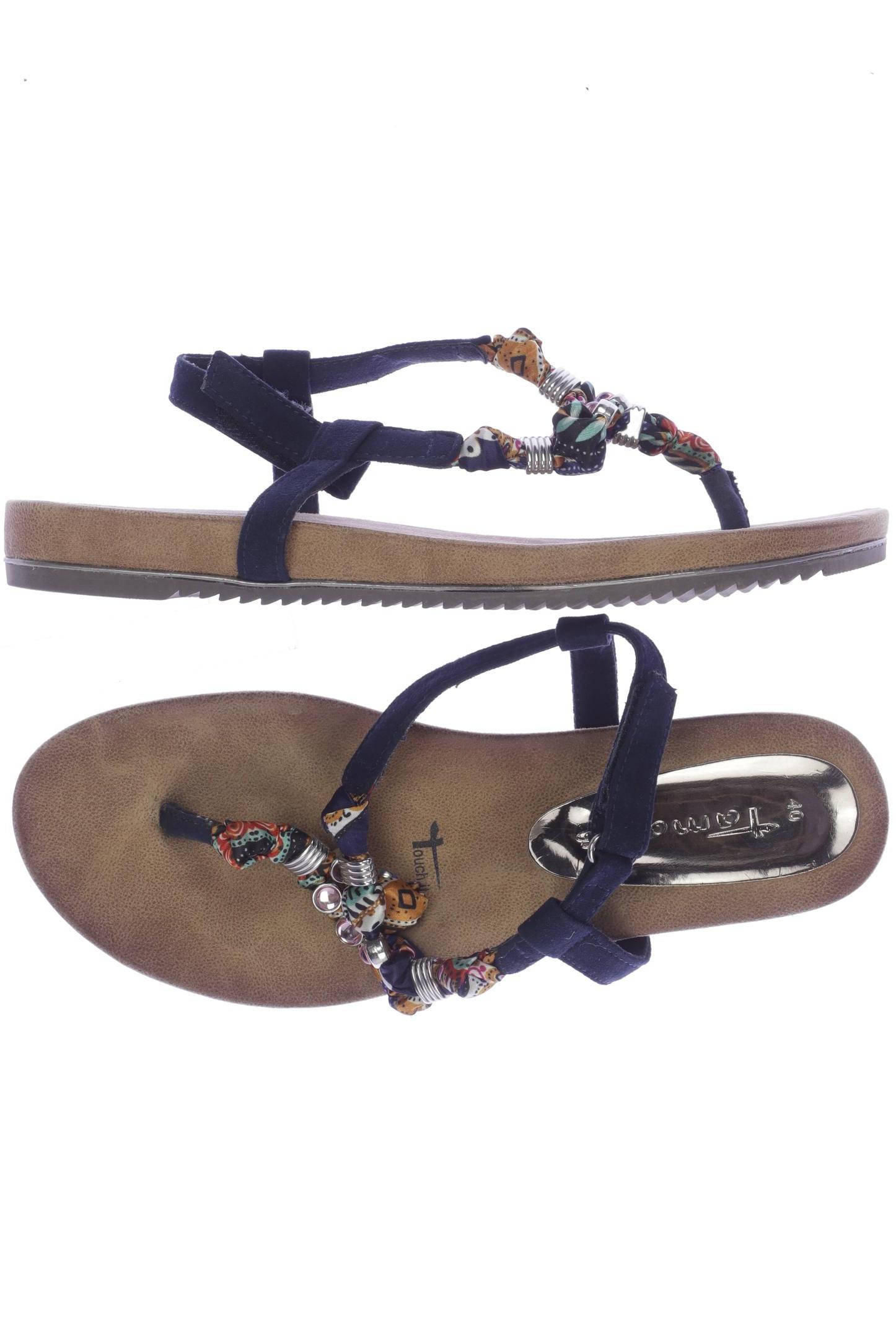 

Tamaris Damen Sandale, marineblau, Gr. 40