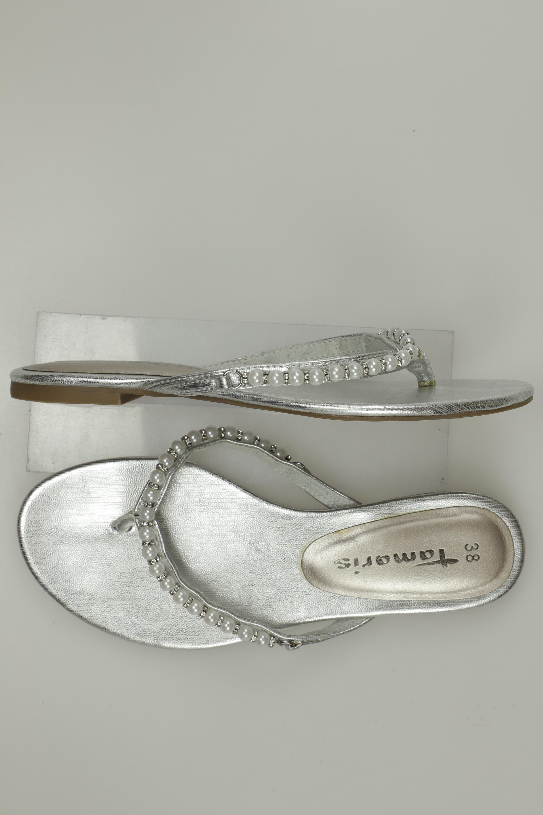 

Tamaris Damen Sandale, silber