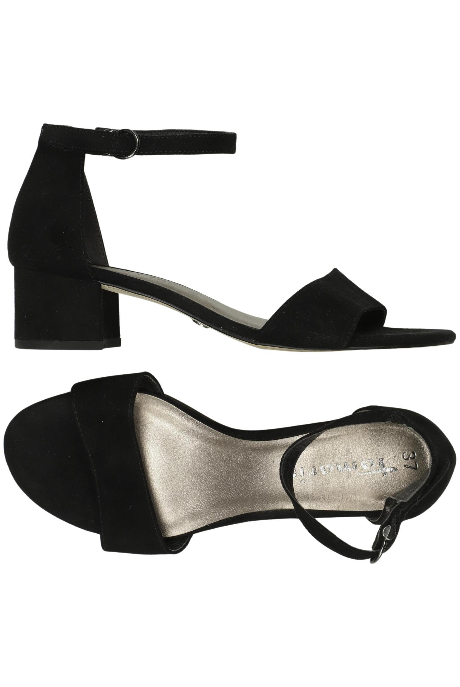 

Tamaris Damen Sandale, schwarz, Gr. 37