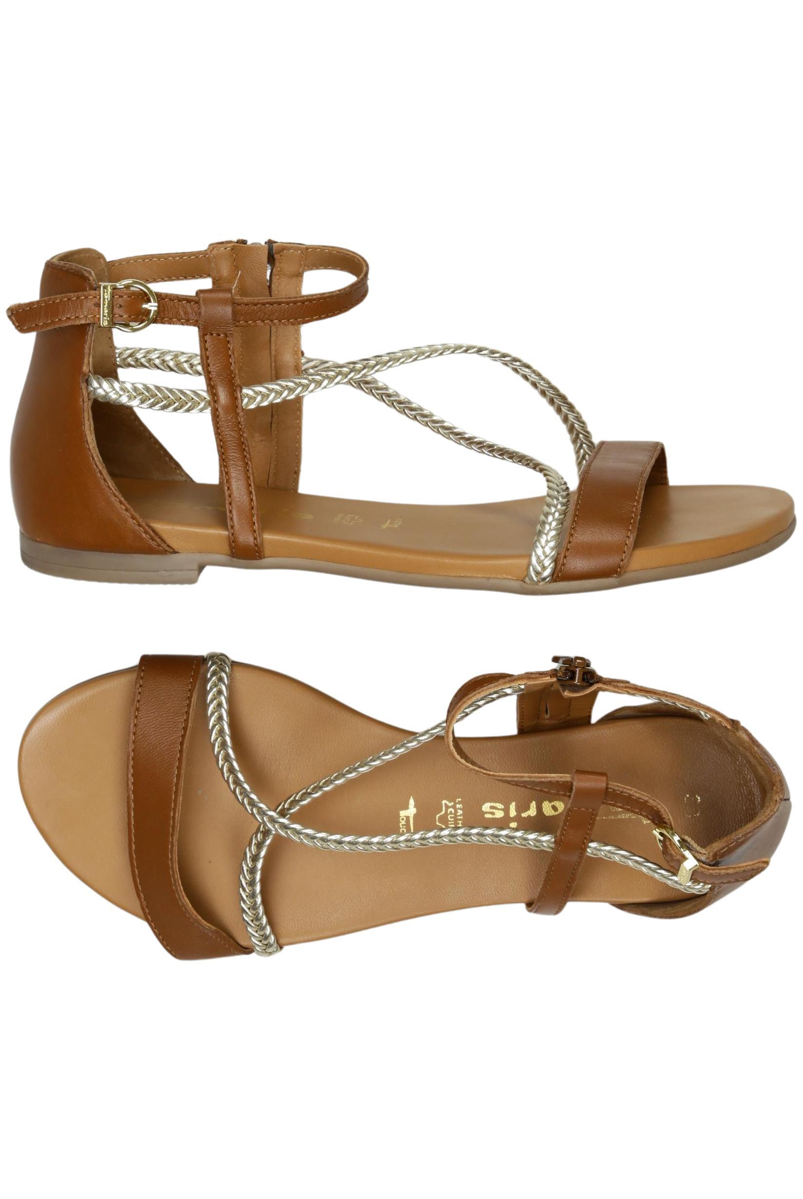 

Tamaris Damen Sandale, braun, Gr. 38