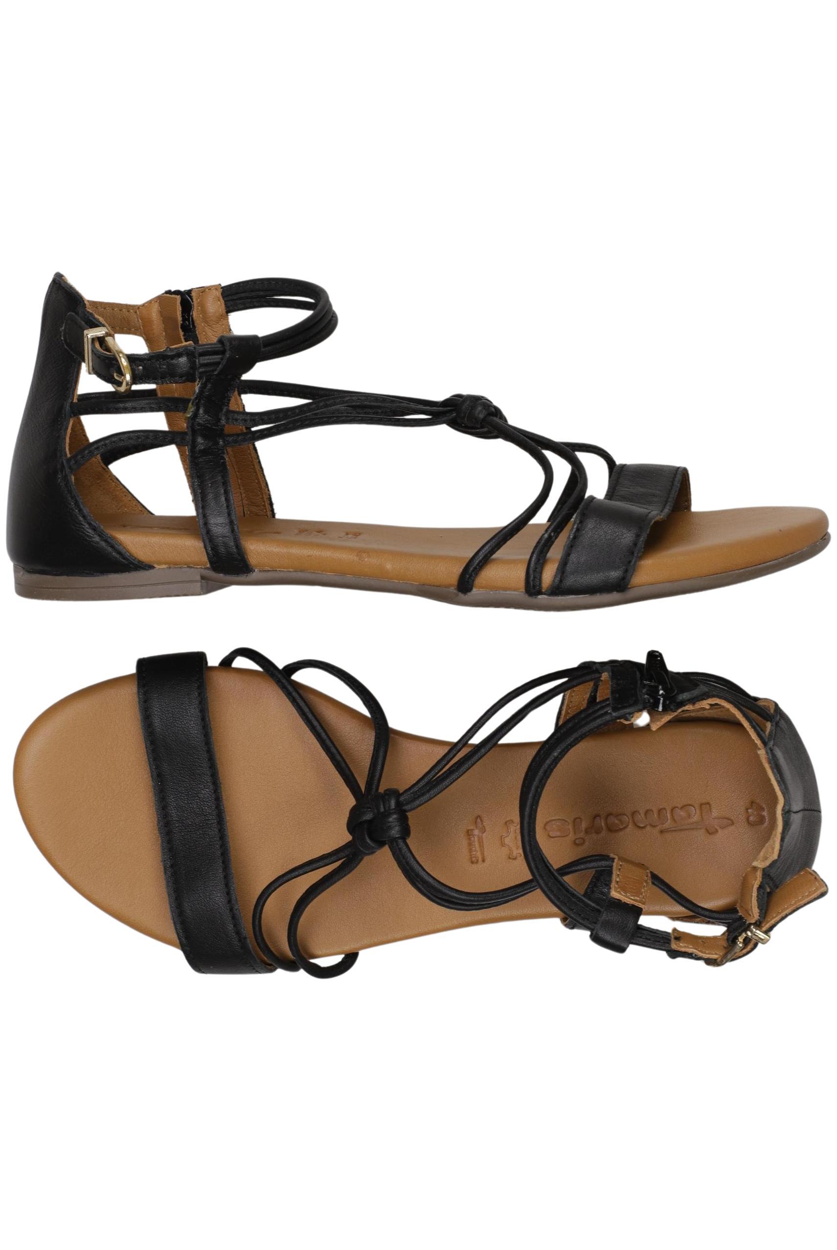 

Tamaris Damen Sandale, schwarz, Gr. 40