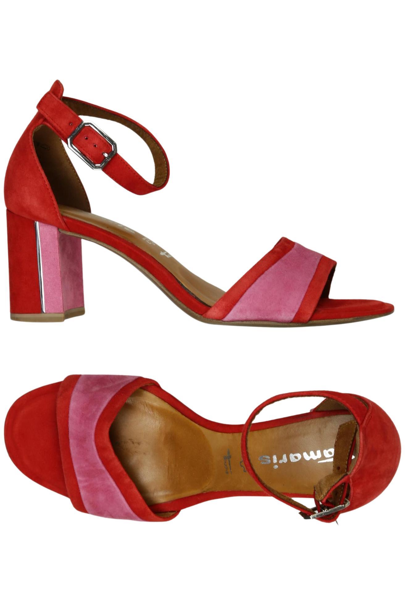 

Tamaris Damen Sandale, rot, Gr. 41