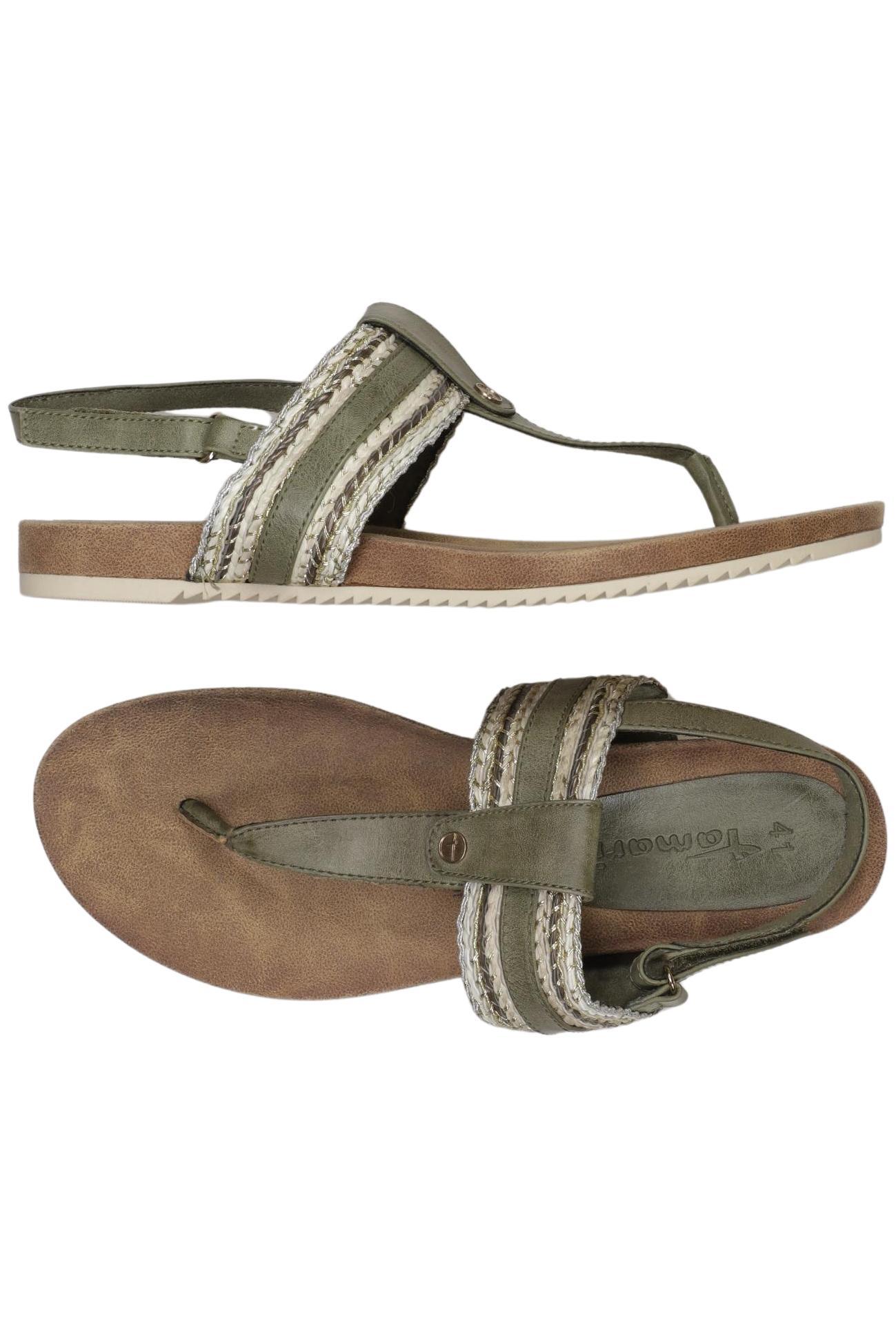 

Tamaris Damen Sandale, grün, Gr. 41