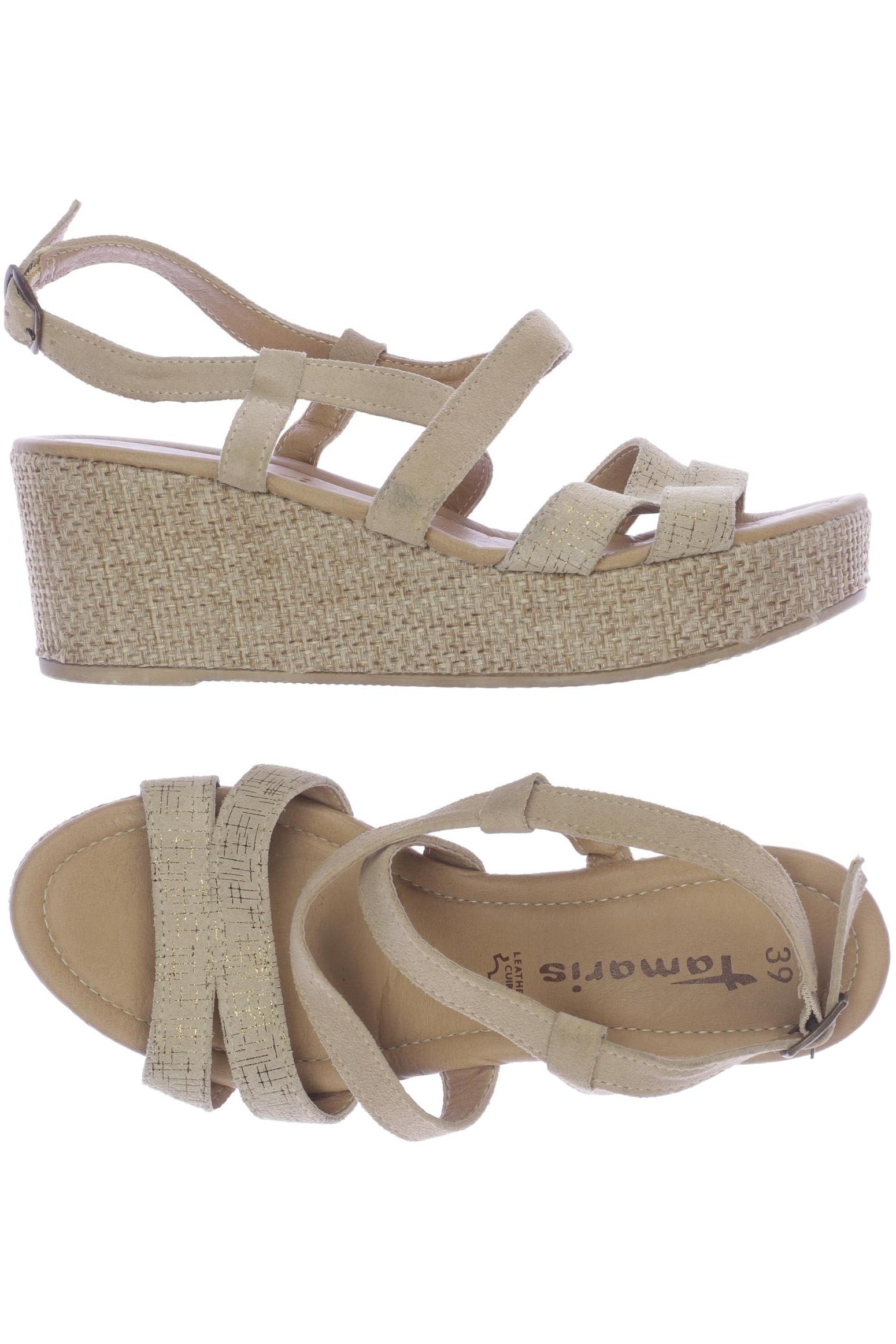 

Tamaris Damen Sandale, beige