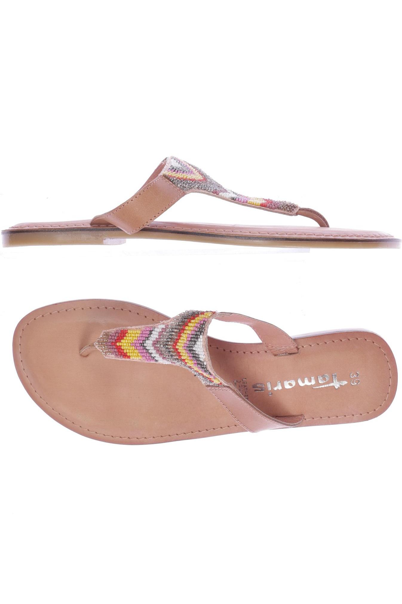 

Tamaris Damen Sandale, beige, Gr. 39