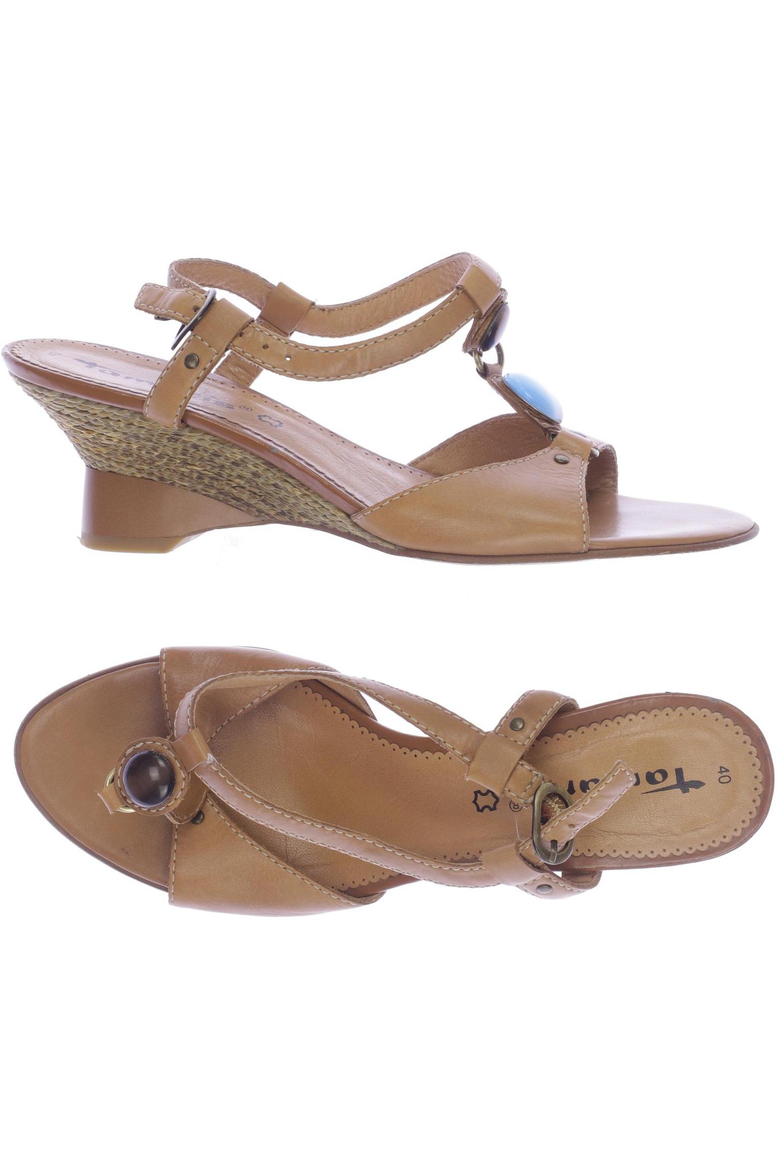 

Tamaris Damen Sandale, beige