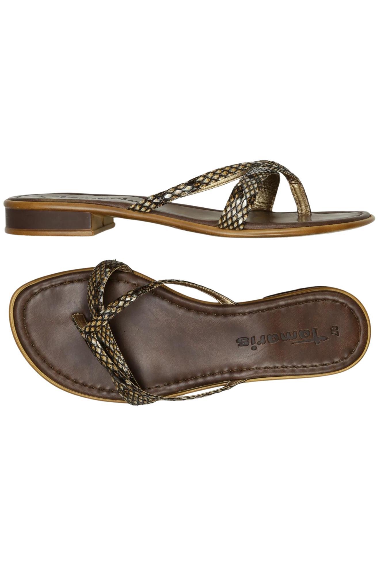 

Tamaris Damen Sandale, braun, Gr. 37