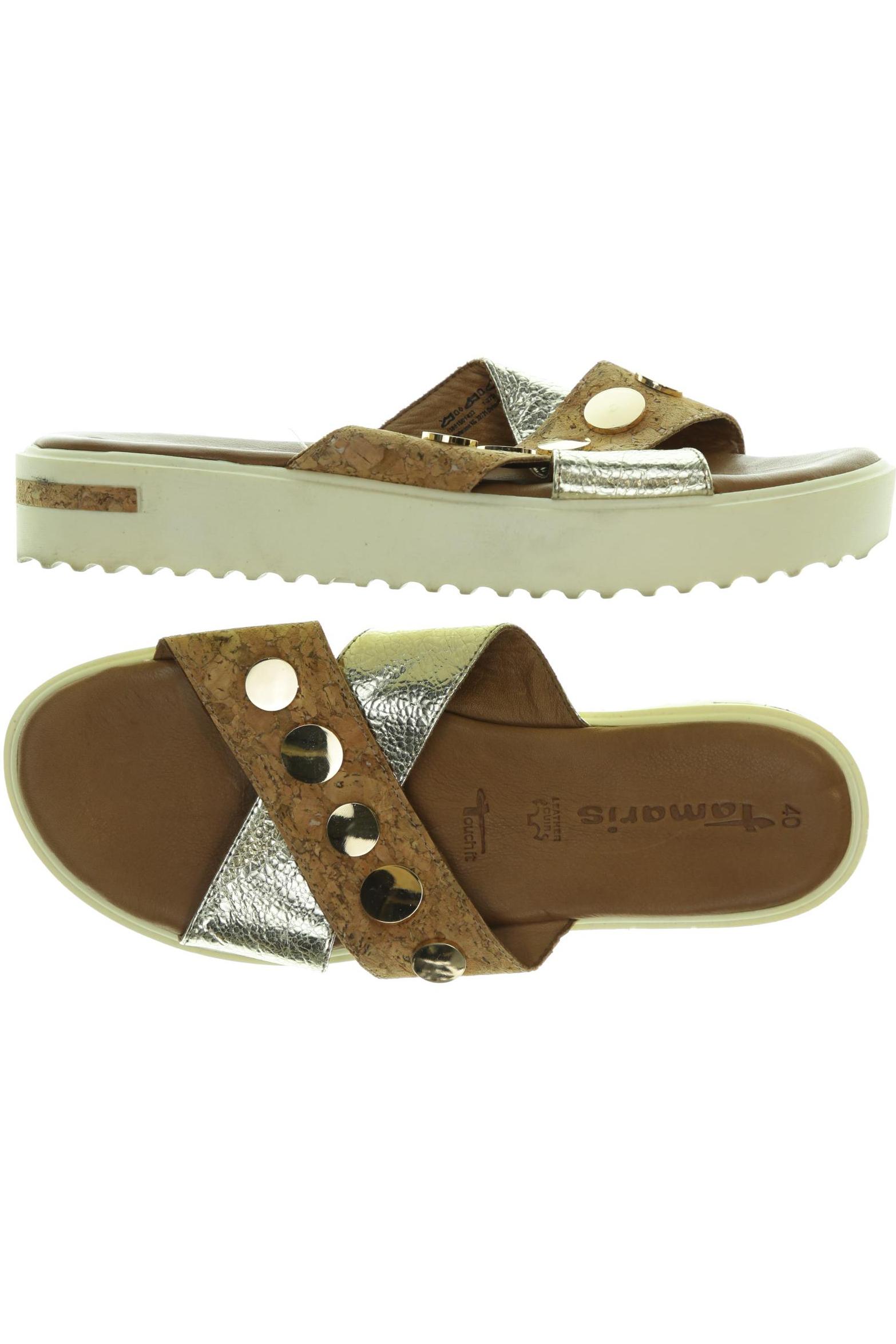 

Tamaris Damen Sandale, beige, Gr. 40
