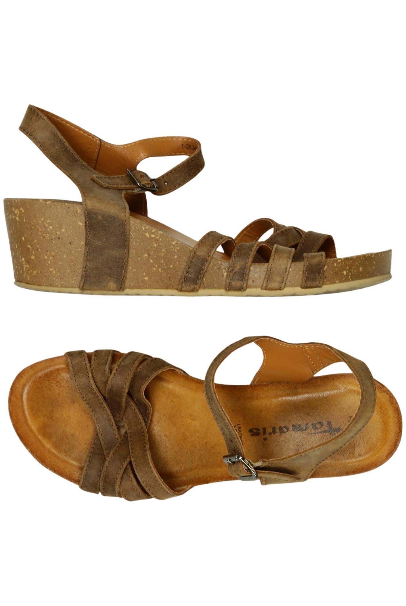 

Tamaris Damen Sandale, braun, Gr. 40