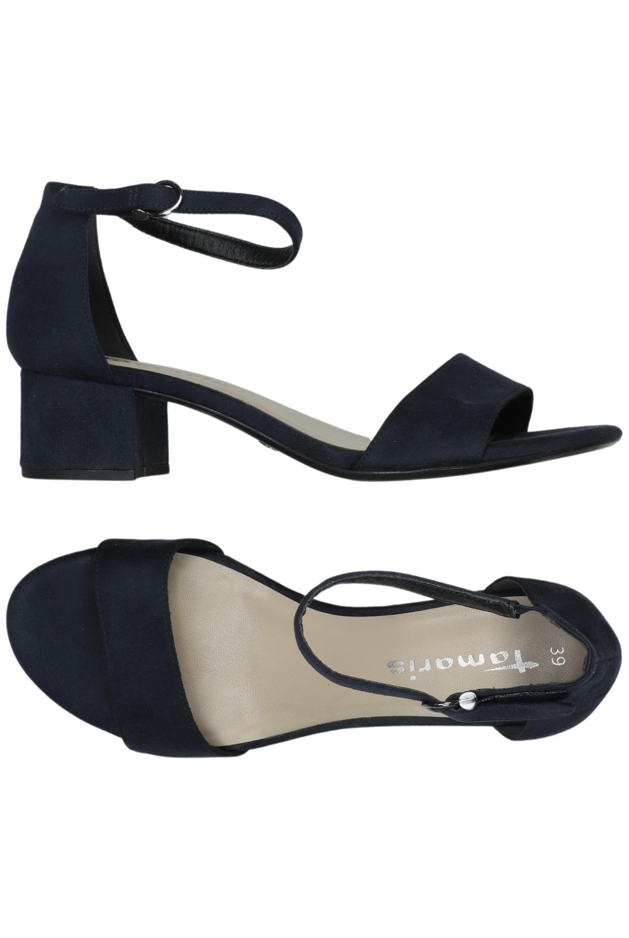 

Tamaris Damen Sandale, marineblau, Gr. 39