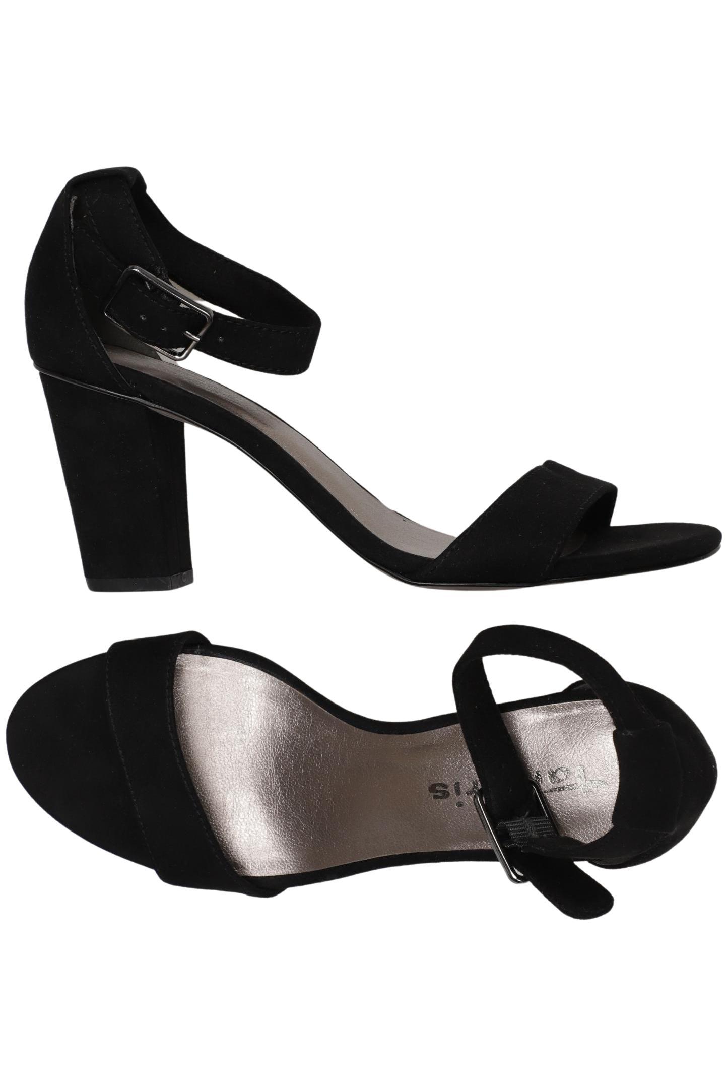 

Tamaris Damen Sandale, schwarz, Gr. 38