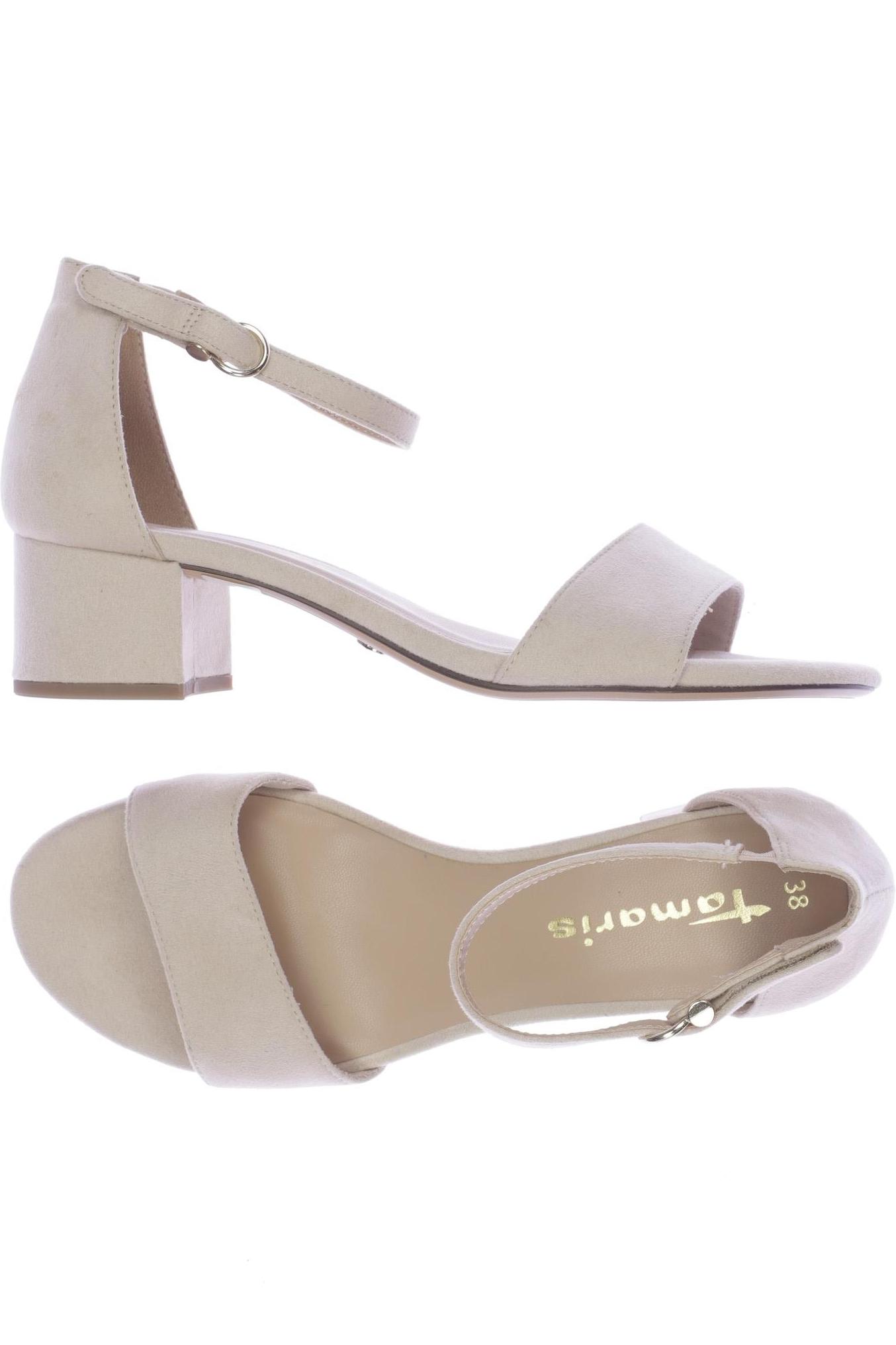 

Tamaris Damen Sandale, beige, Gr. 38