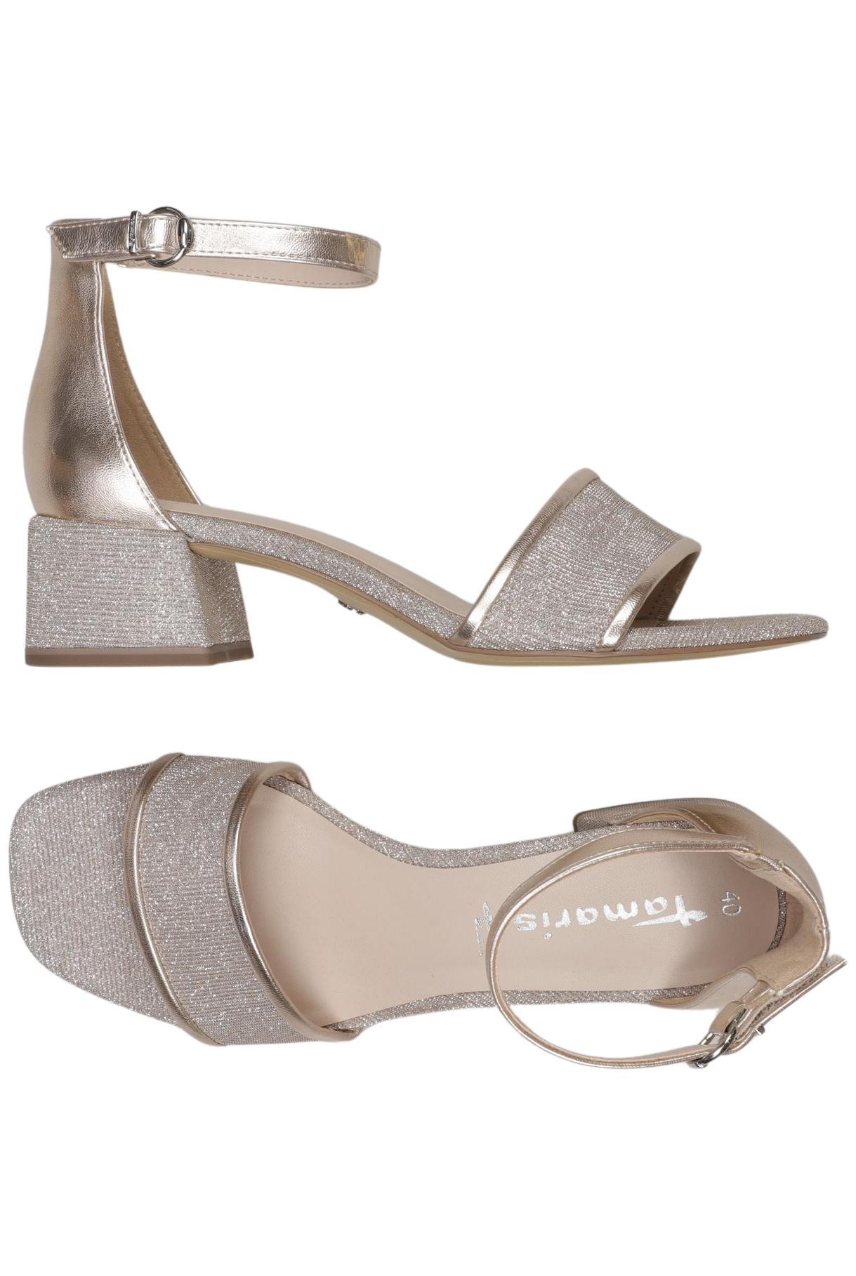 

Tamaris Damen Sandale, beige, Gr. 40