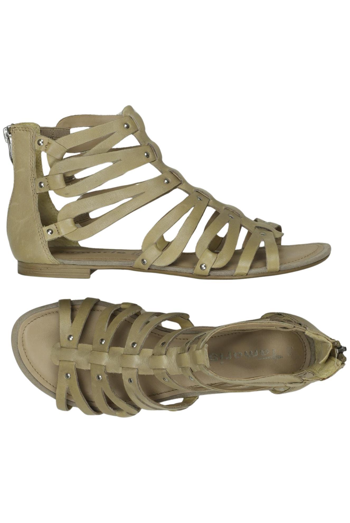 

Tamaris Damen Sandale, beige, Gr. 38