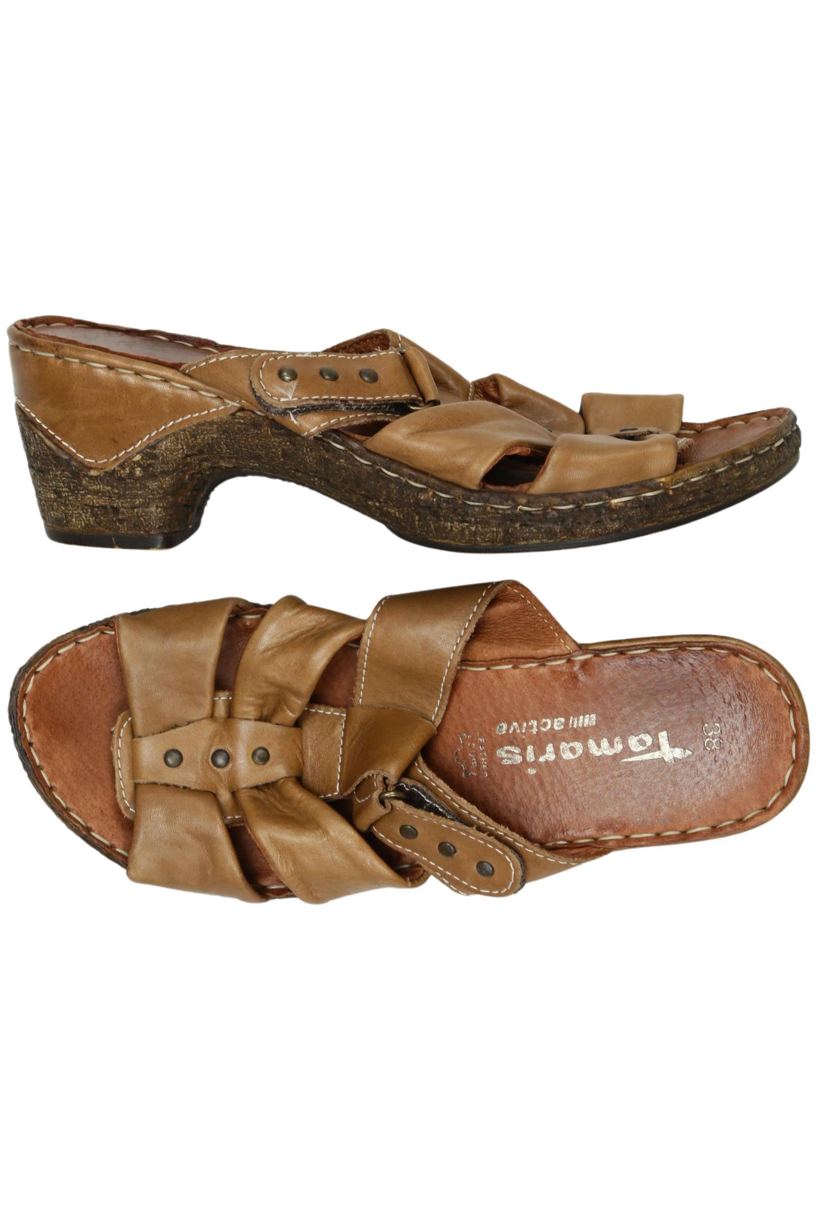 

Tamaris Damen Sandale, braun, Gr. 38