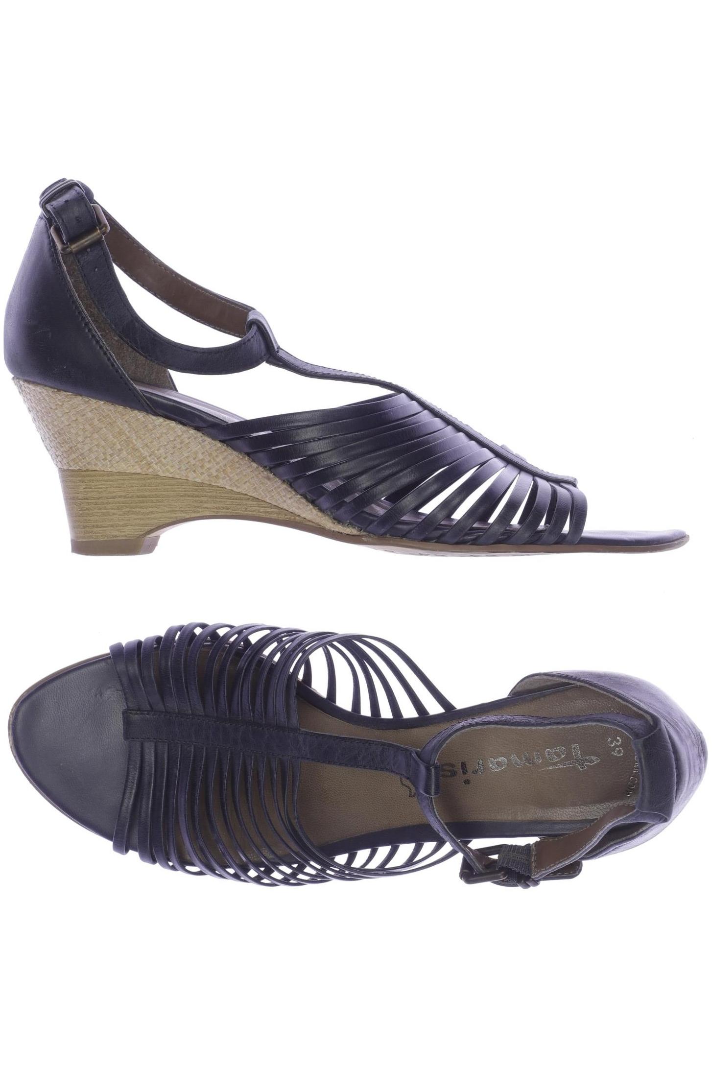 

Tamaris Damen Sandale, marineblau, Gr. 39