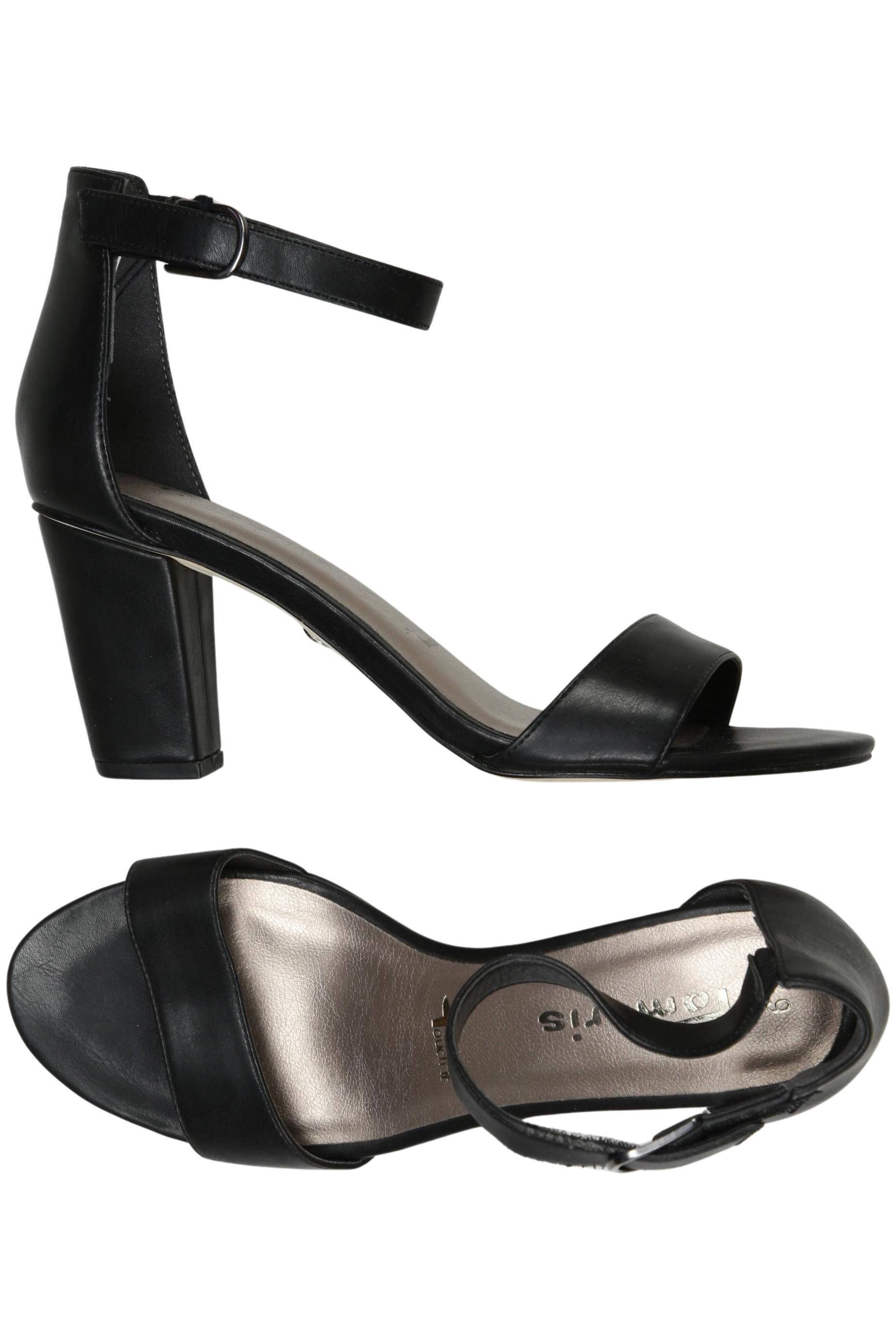 

Tamaris Damen Sandale, schwarz, Gr. 39