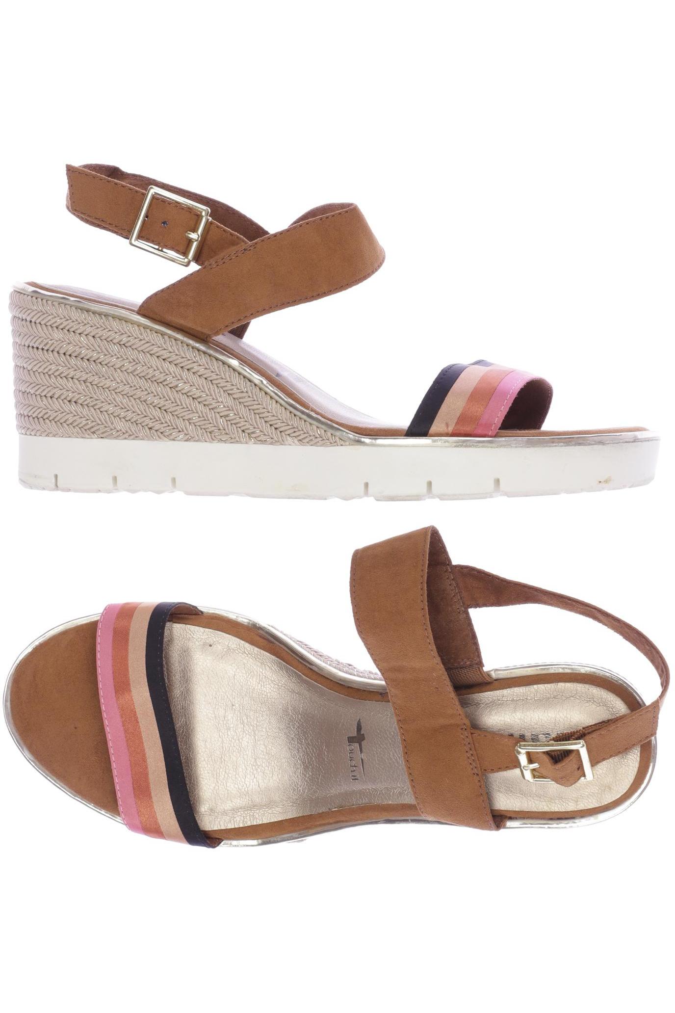 

Tamaris Damen Sandale, braun, Gr. 40