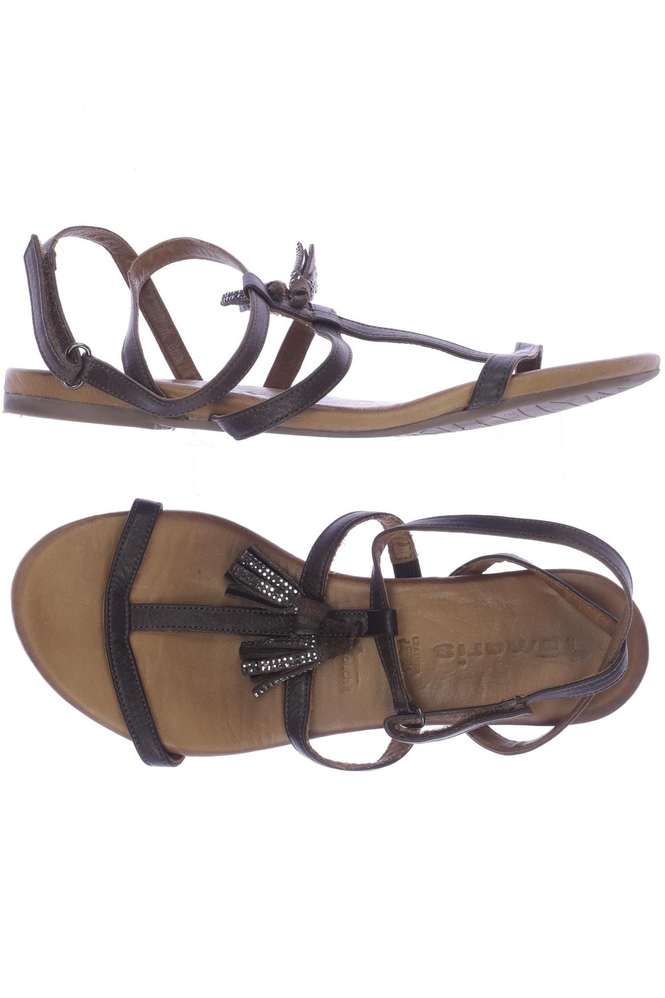 

Tamaris Damen Sandale, braun, Gr. 39