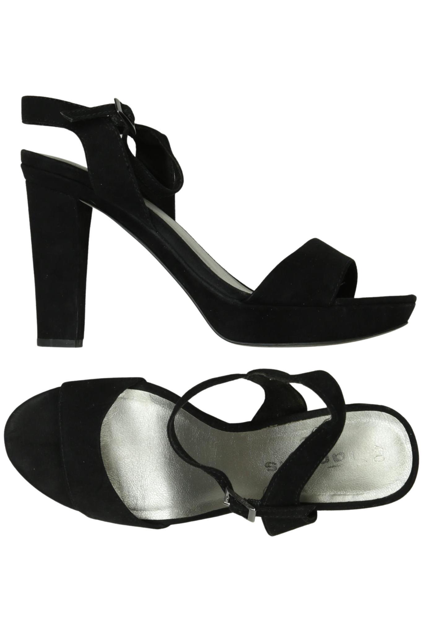 

Tamaris Damen Sandale, schwarz, Gr. 40
