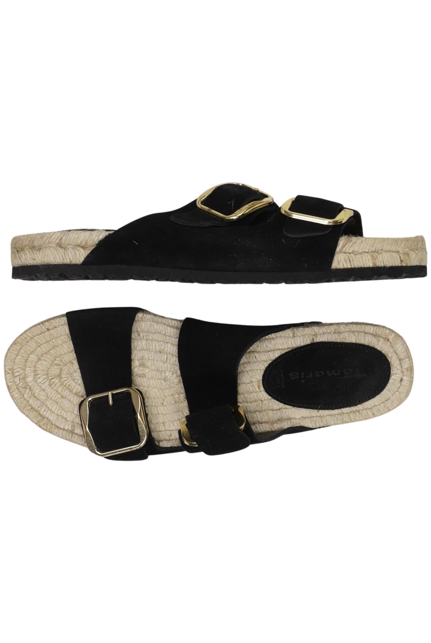 

Tamaris Damen Sandale, schwarz, Gr. 42