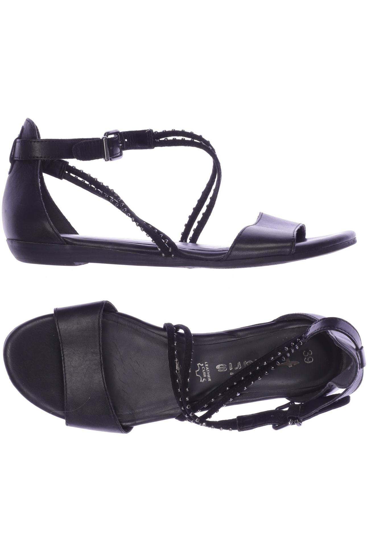 

Tamaris Damen Sandale, schwarz, Gr. 39