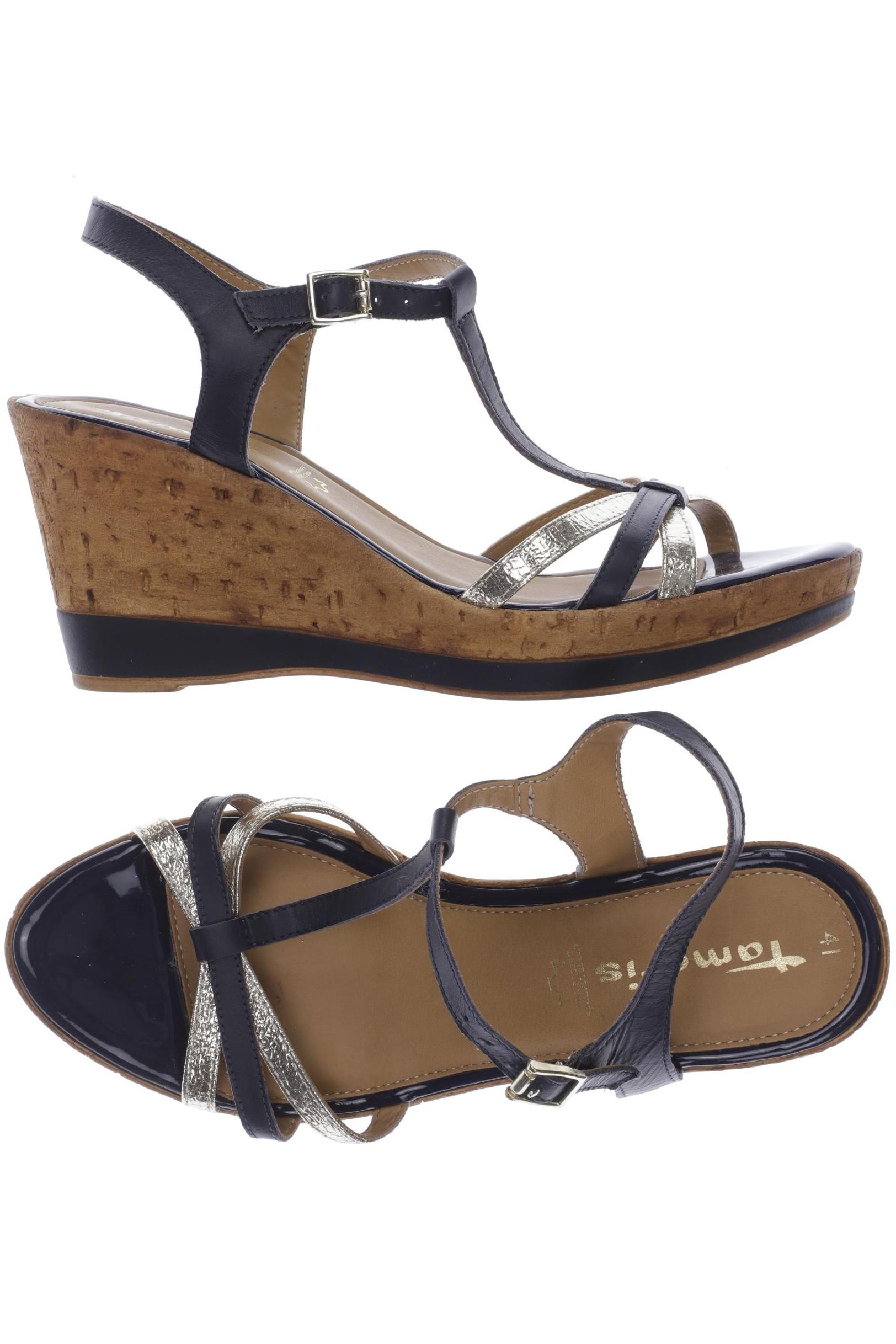 

Tamaris Damen Sandale, marineblau, Gr. 41