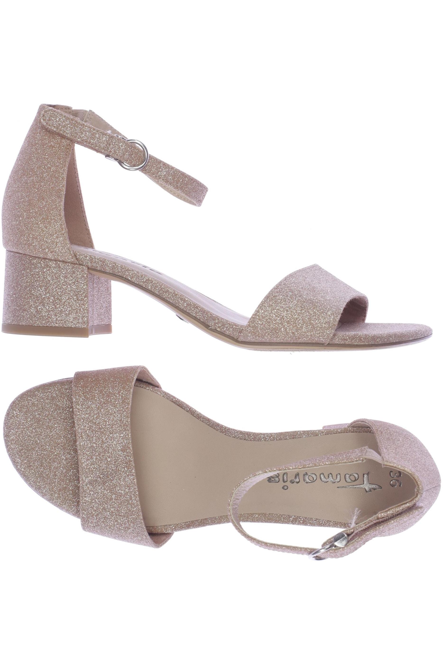 

Tamaris Damen Sandale, beige, Gr. 36