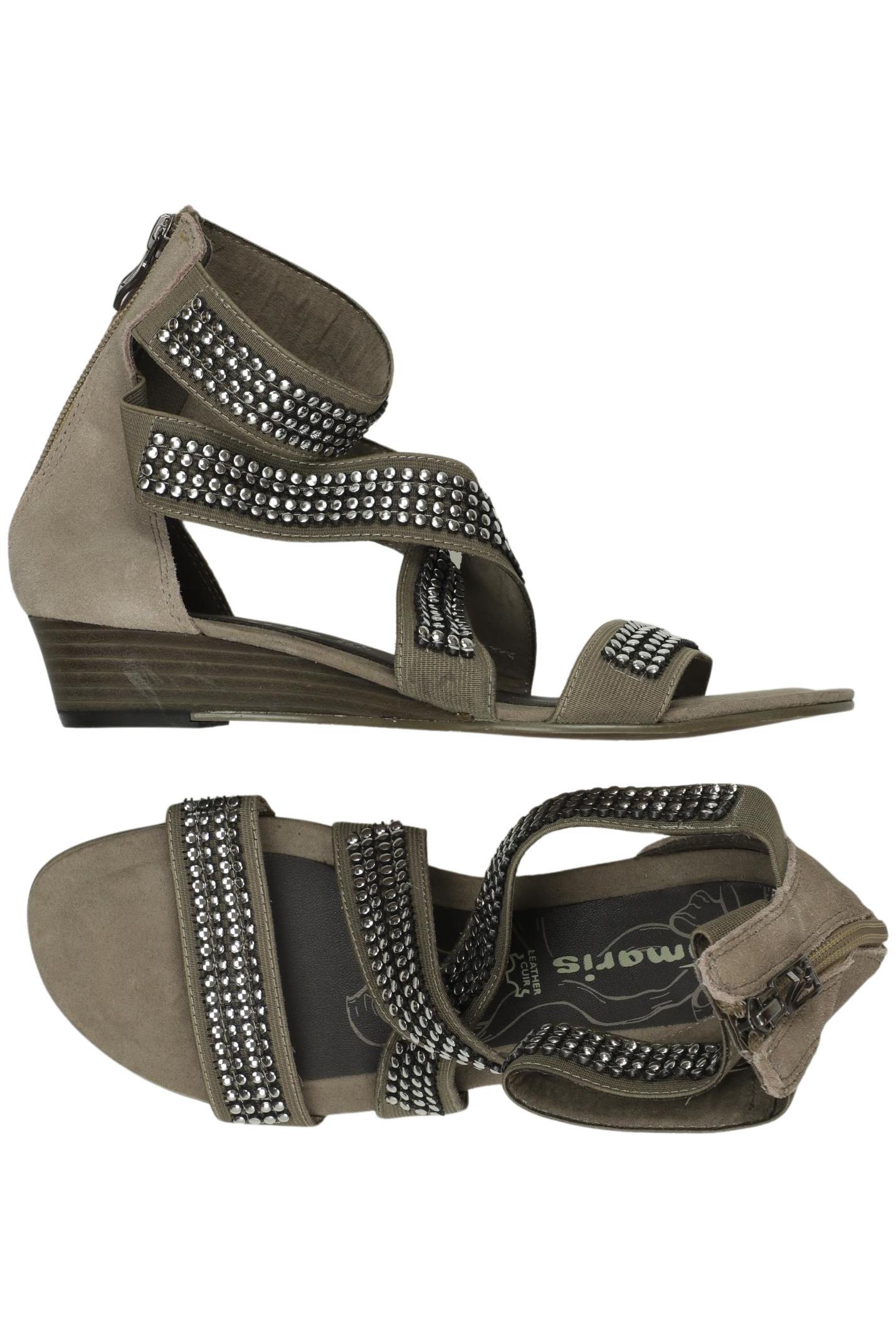 

Tamaris Damen Sandale, braun, Gr. 38