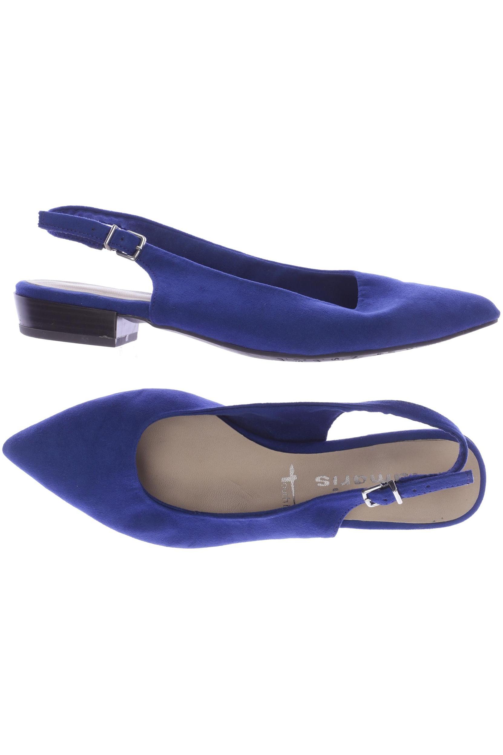 

Tamaris Damen Sandale, blau, Gr. 37