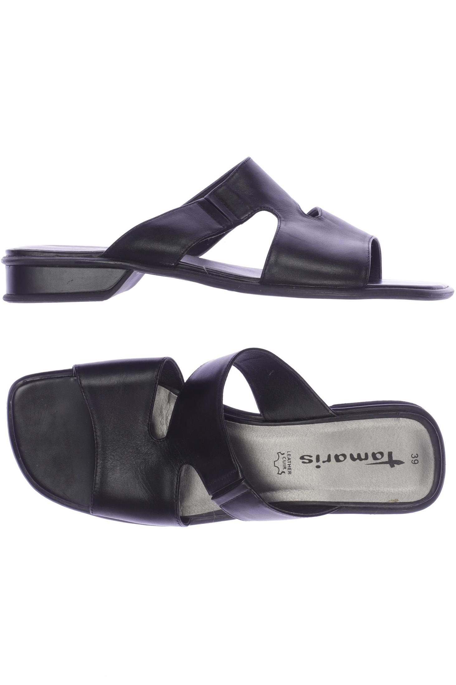 

Tamaris Damen Sandale, schwarz, Gr. 39