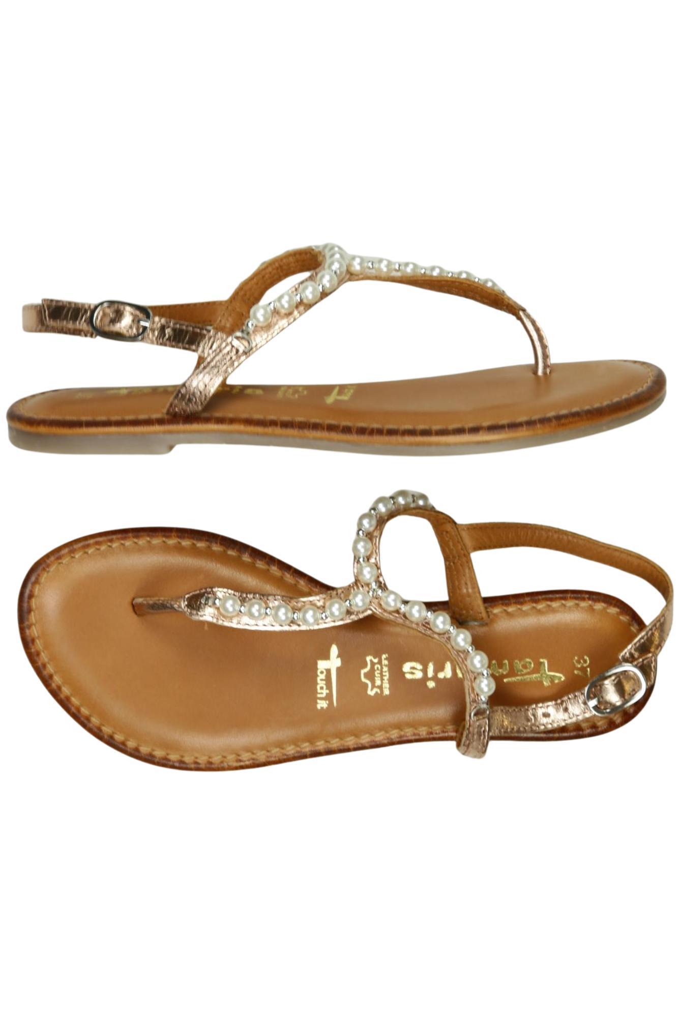 

Tamaris Damen Sandale, braun, Gr. 37