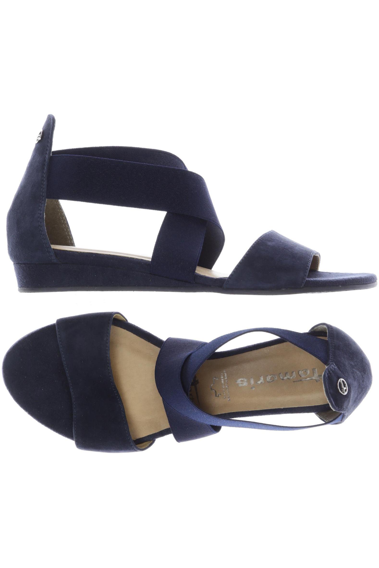 

Tamaris Damen Sandale, marineblau, Gr. 37
