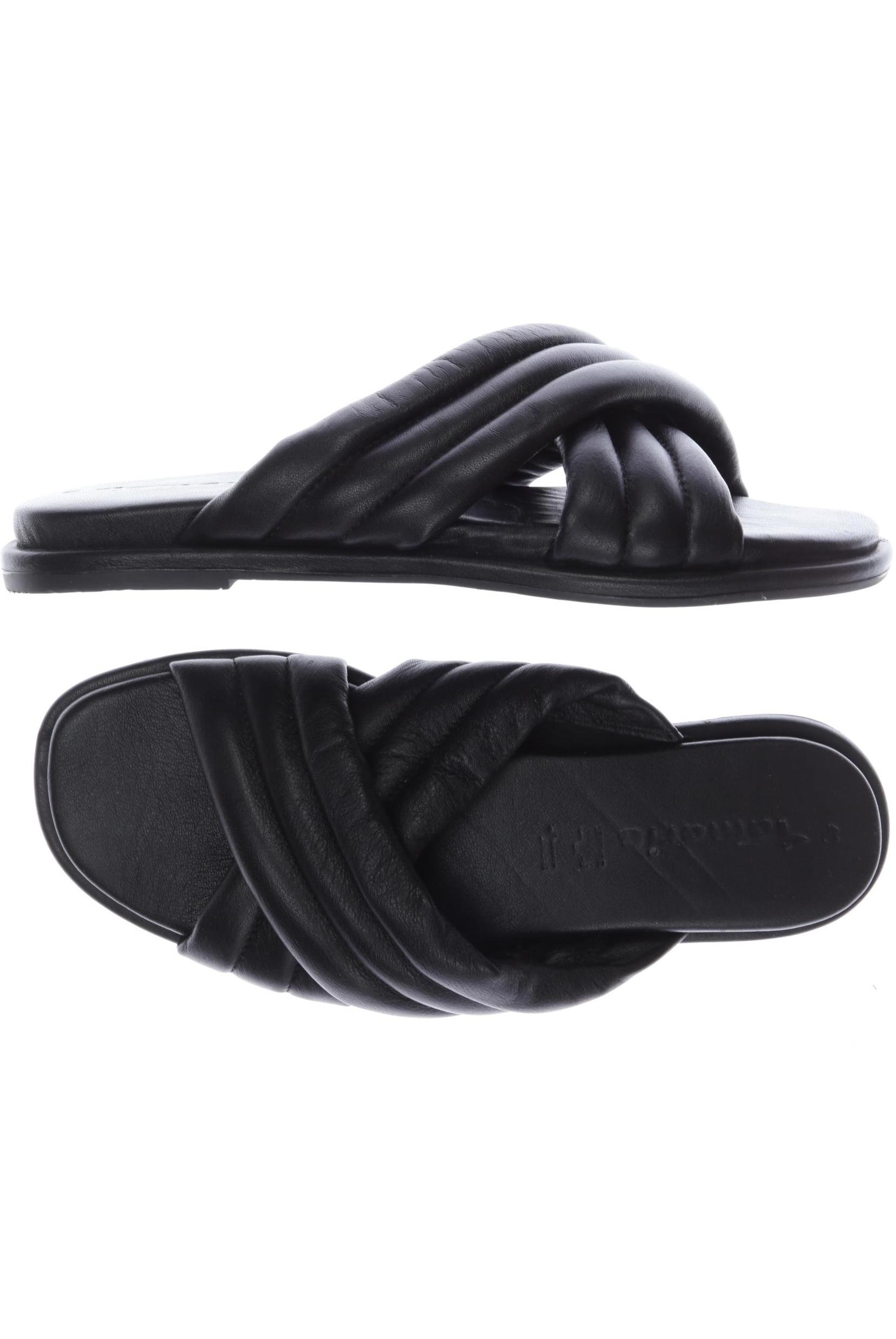 

Tamaris Damen Sandale, schwarz, Gr. 41