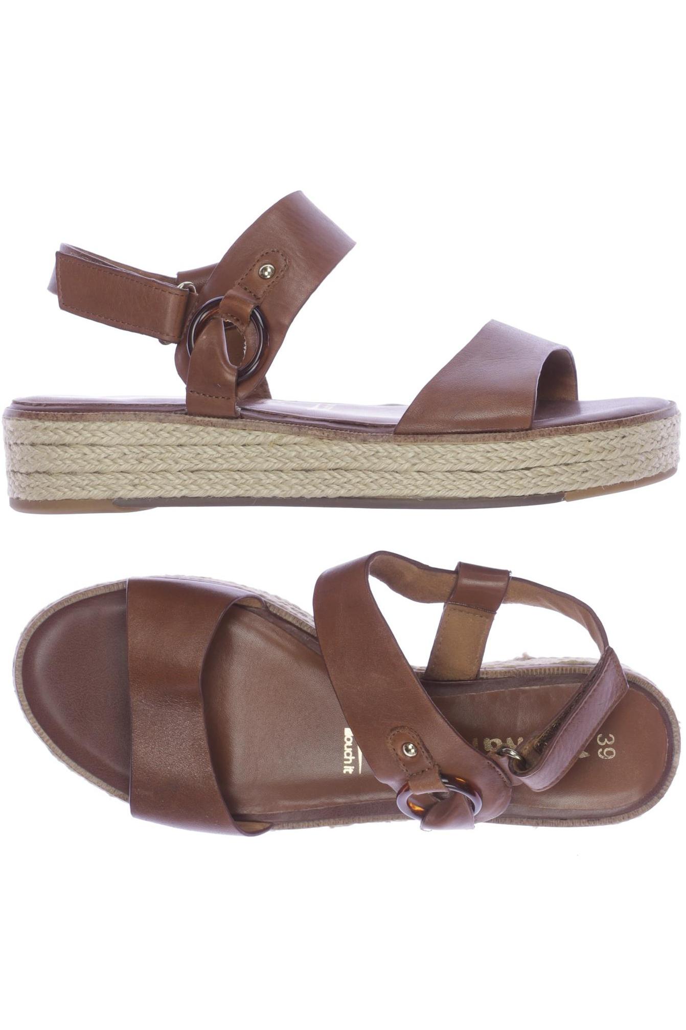 

Tamaris Damen Sandale, braun, Gr. 39
