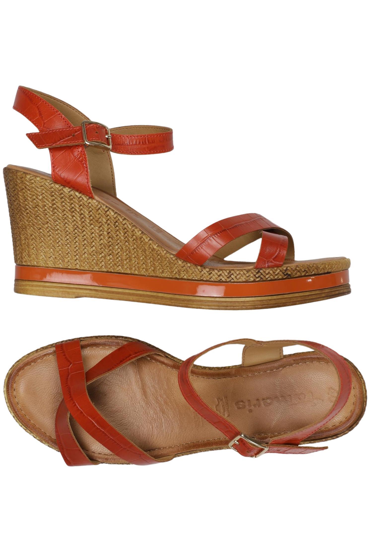 

Tamaris Damen Sandale, orange, Gr. 40