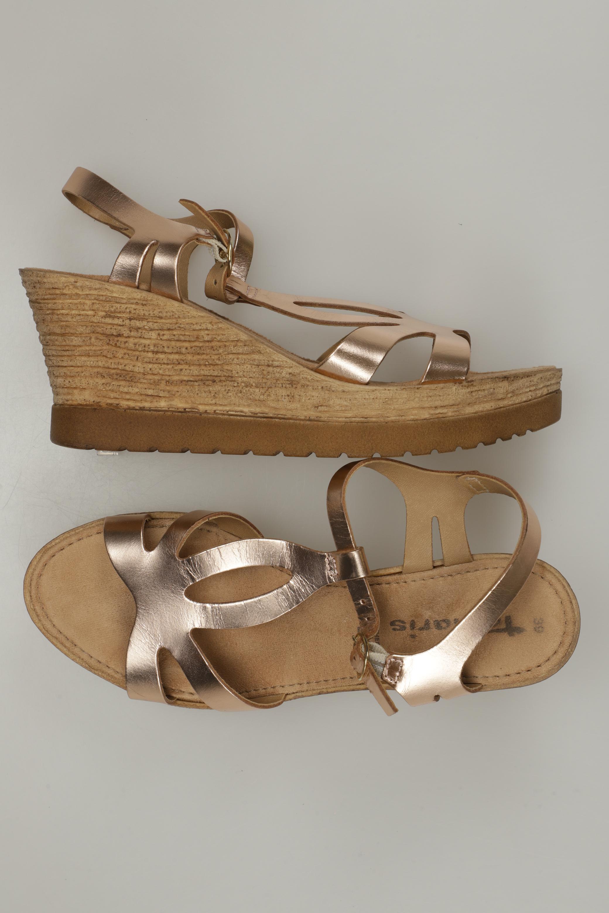 

Tamaris Damen Sandale, beige