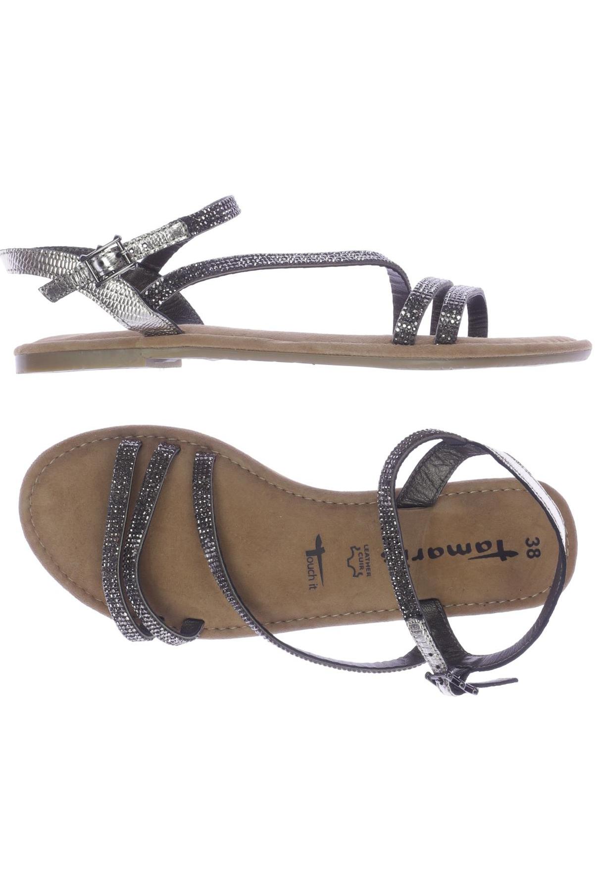 

Tamaris Damen Sandale, grau