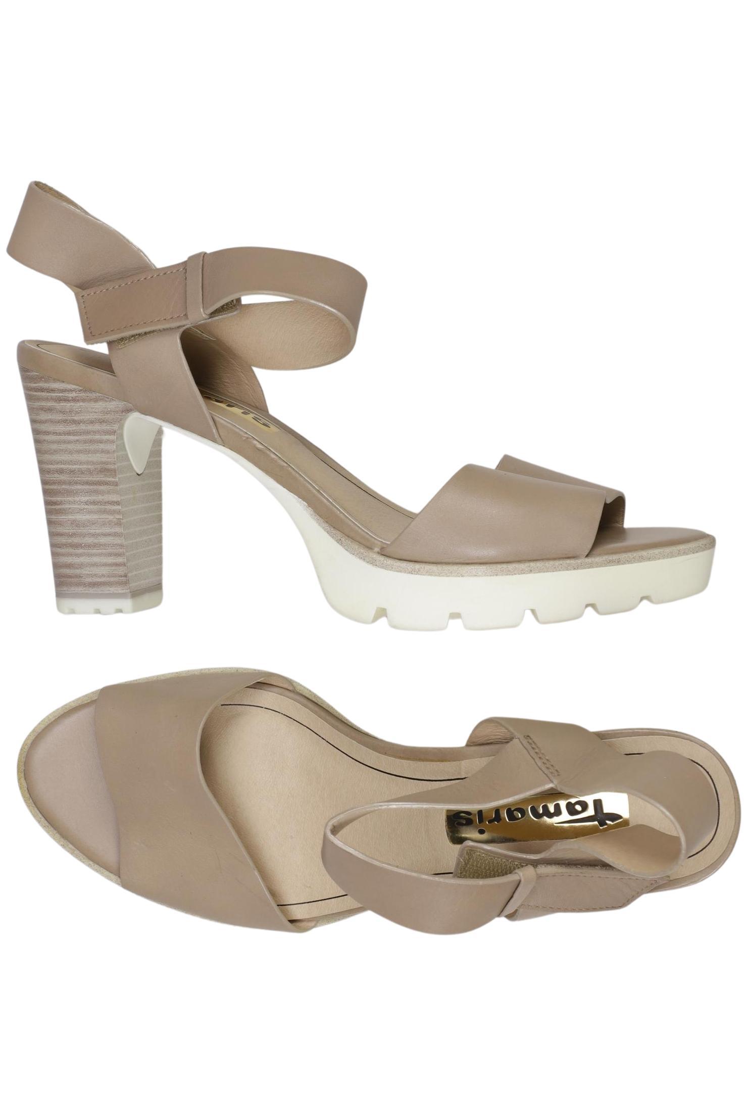 

Tamaris Damen Sandale, beige, Gr. 41